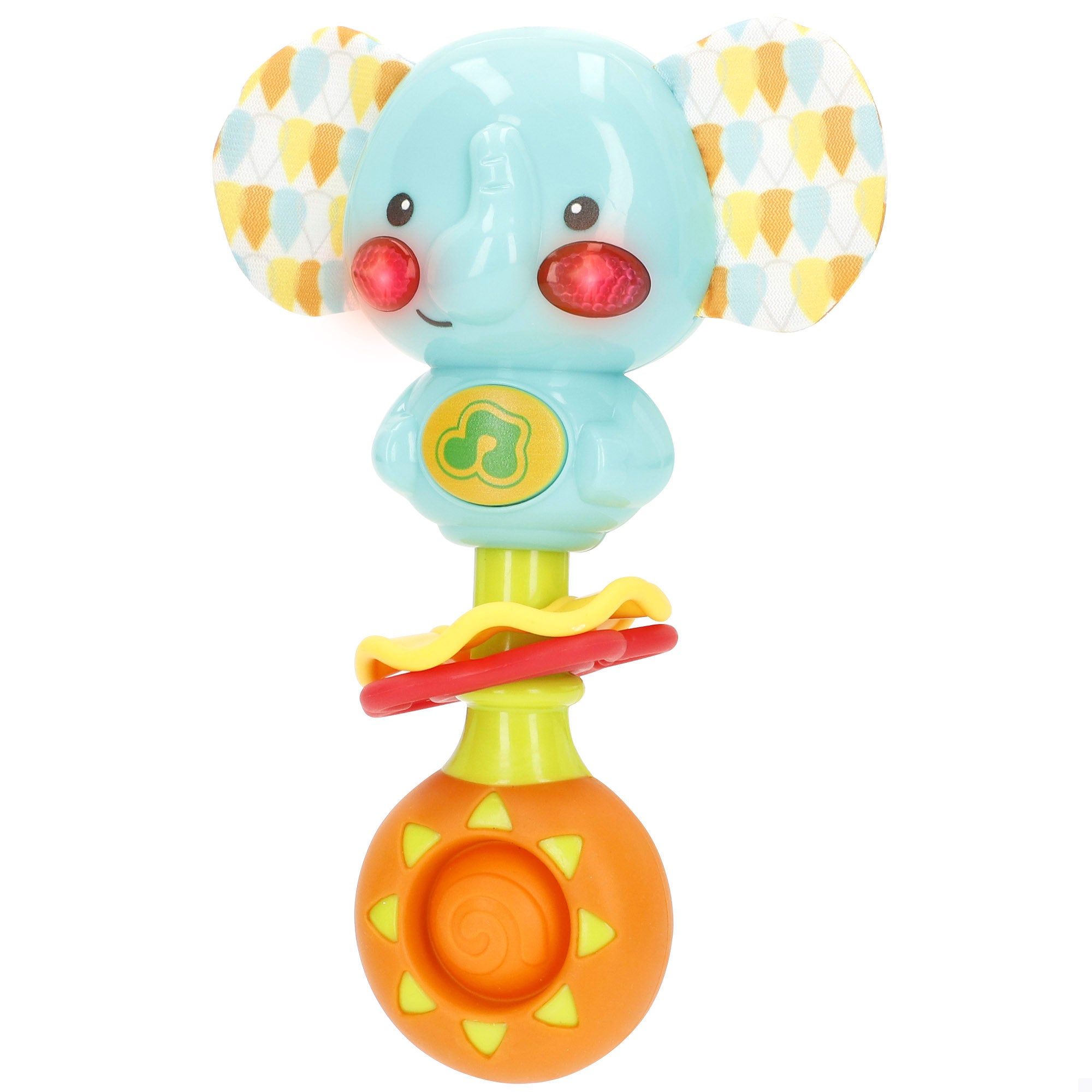 Chocalho musical de elefante bebé Winfun