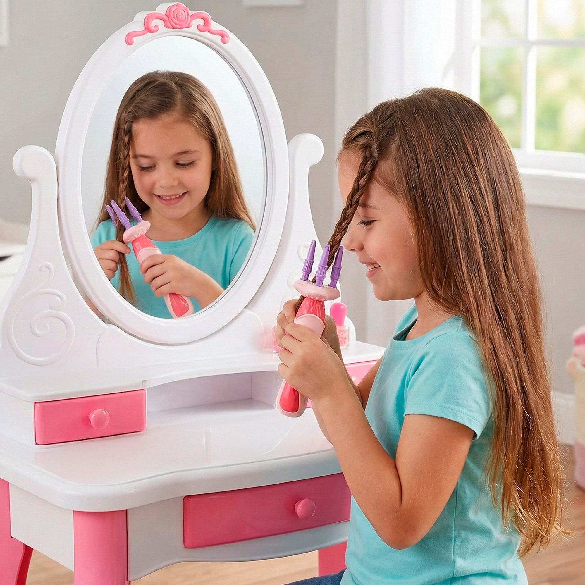 Kit de Beleza 2 em 1 para Estilizar e Modelar o Cabelo