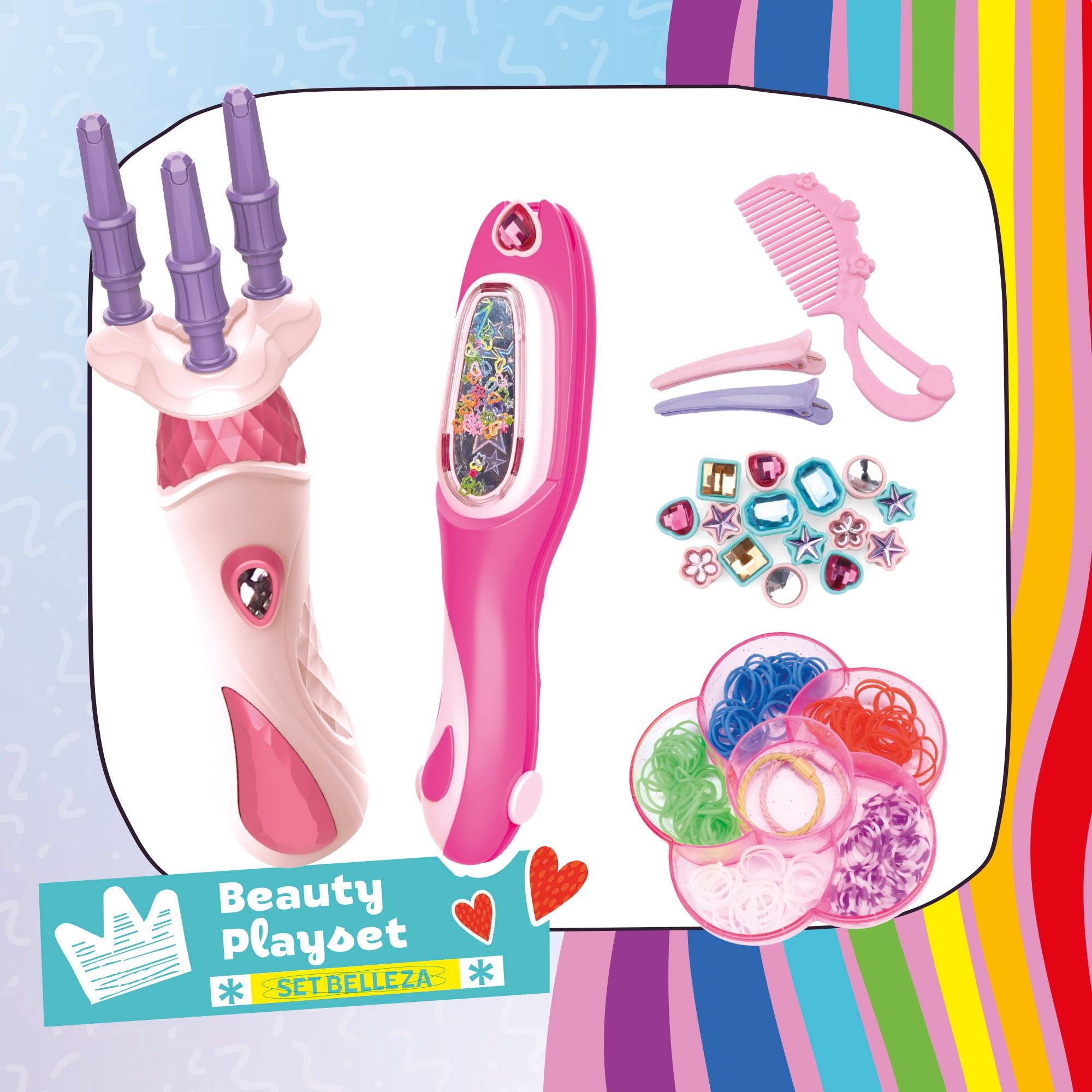 Kit de Beleza 2 em 1 para Estilizar e Modelar o Cabelo