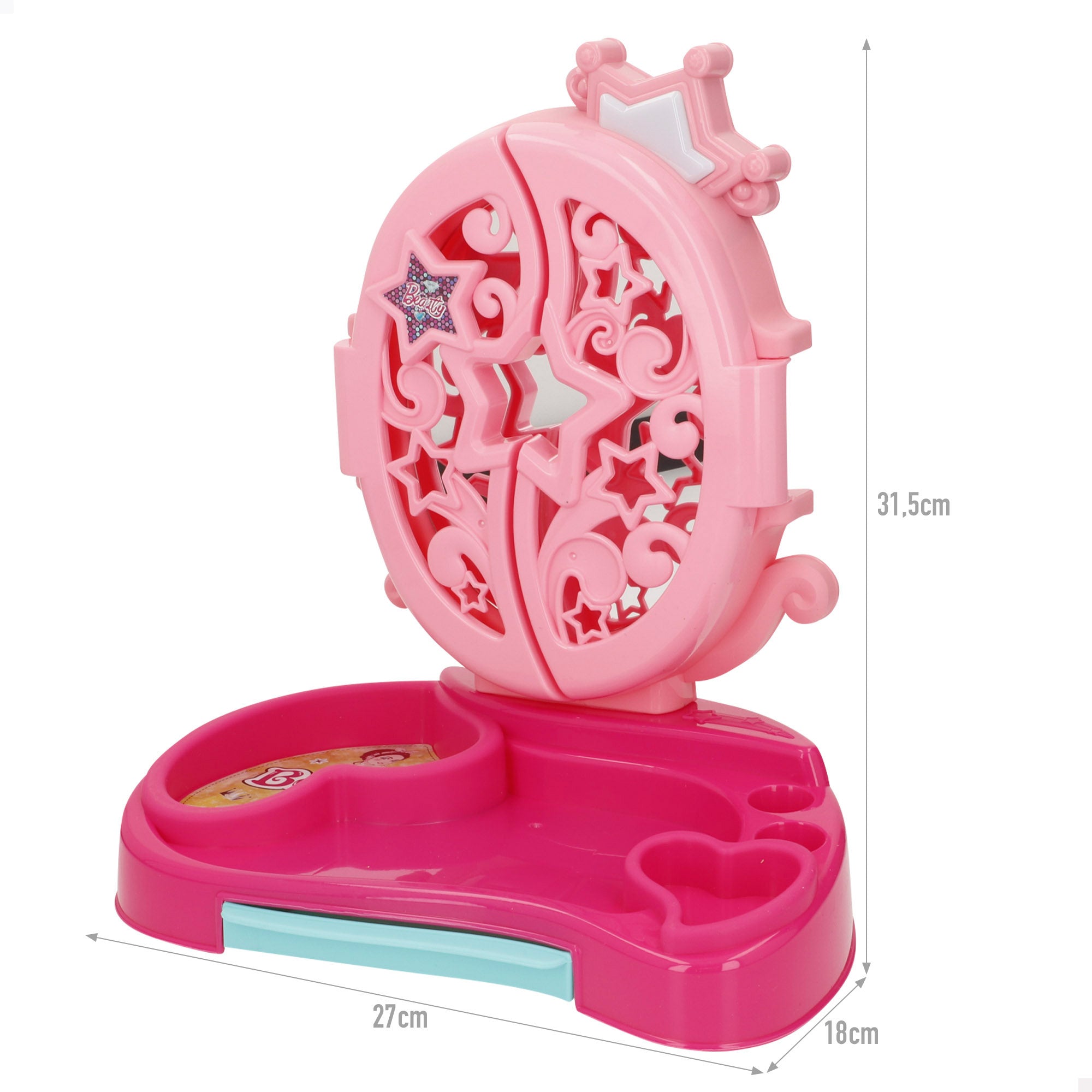 Toucador com luz e som + acessórios Beauty Love