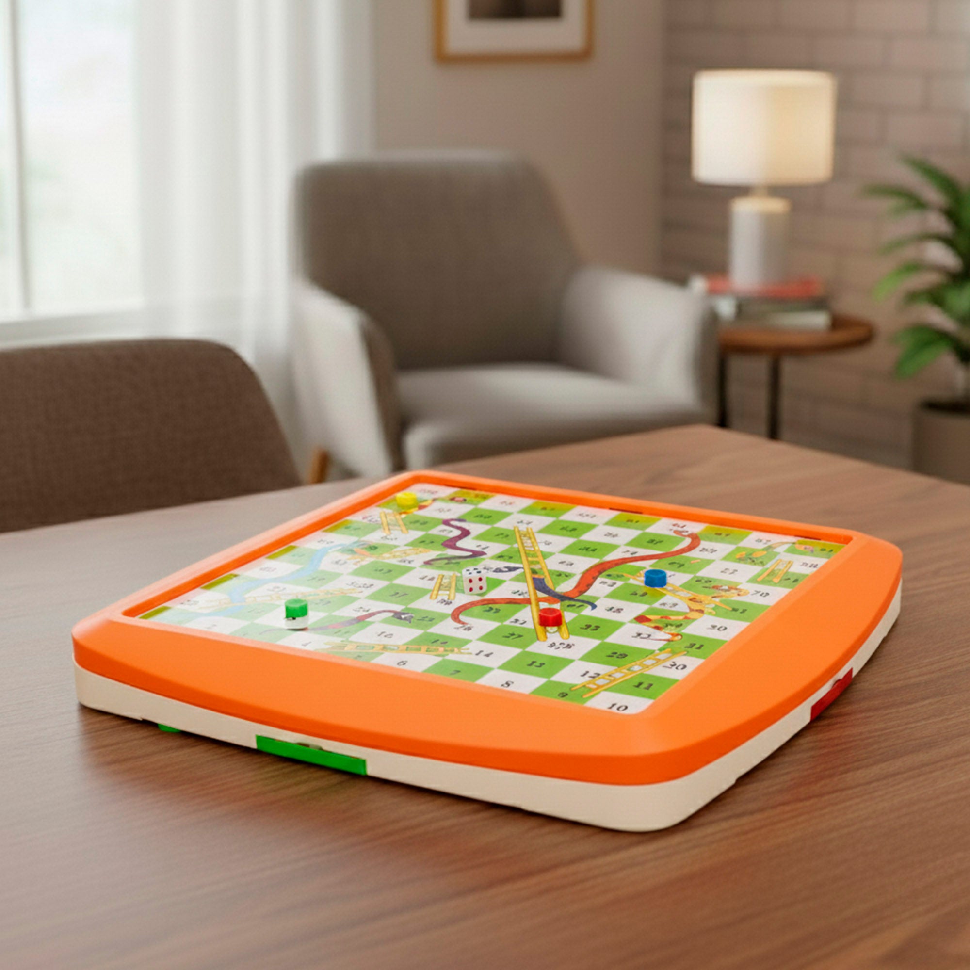 Multijogo 2 em 1: Ludo e Jogo da Serpente e da Escada CB Games