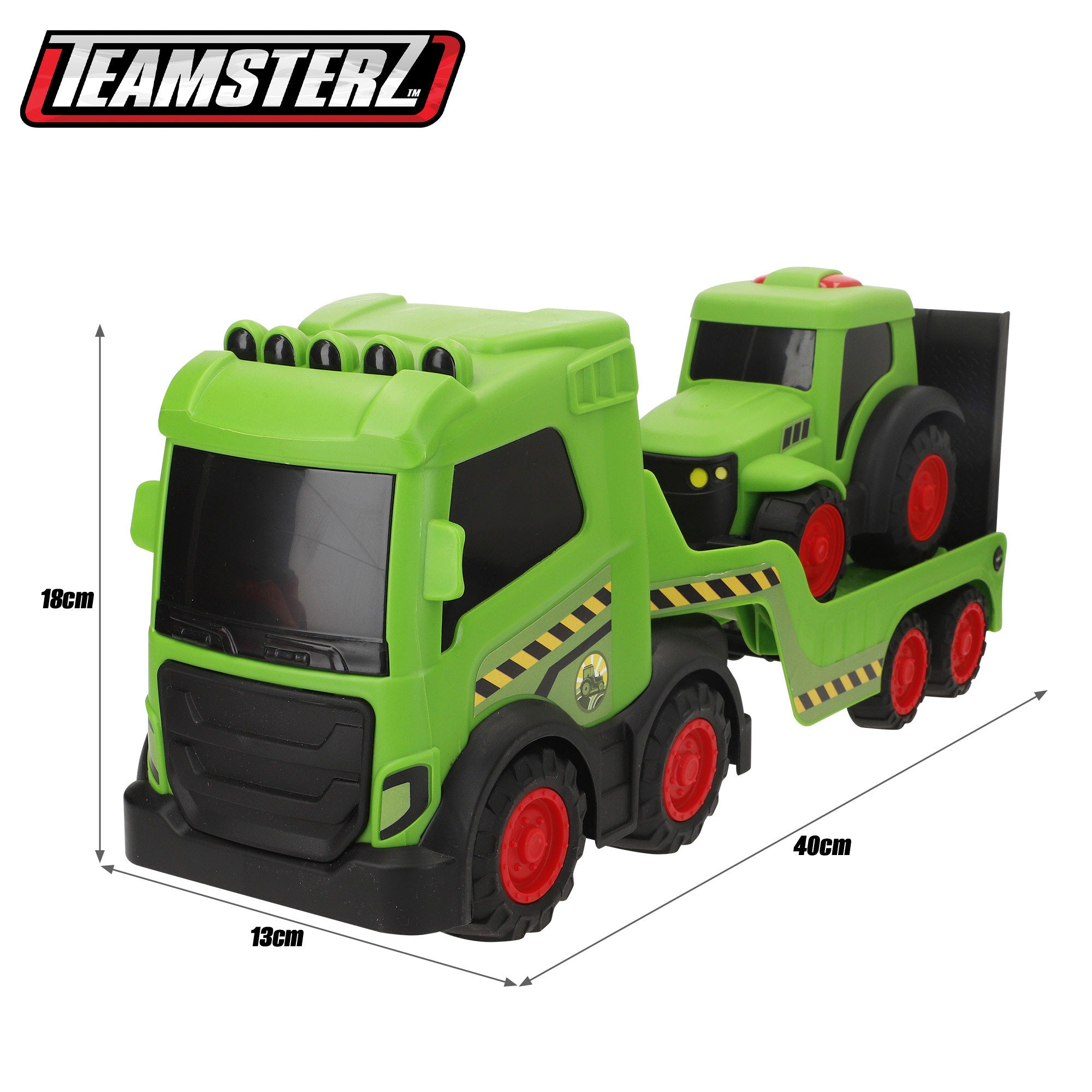 Camião de brinquedo Teamsterz com trator