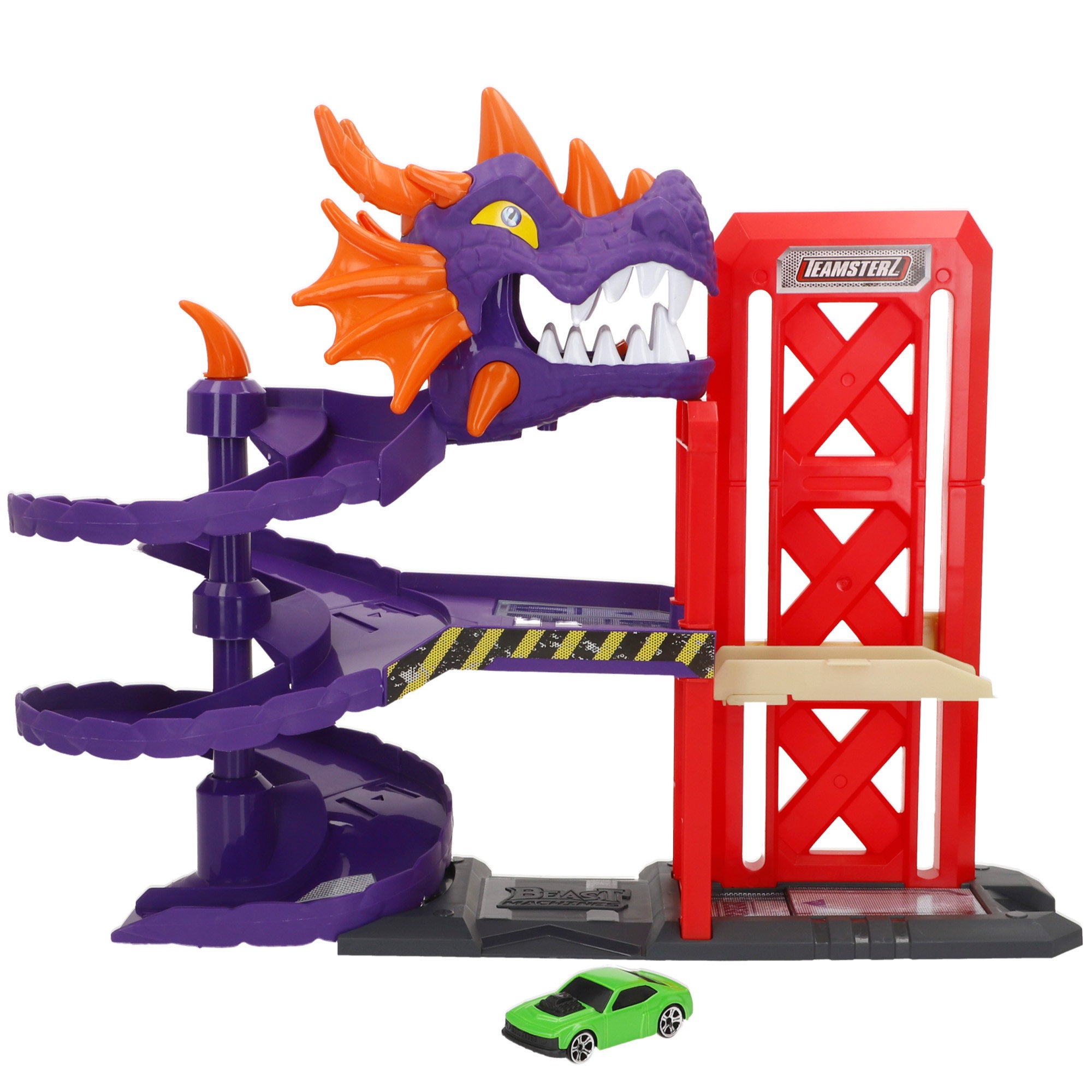 Dragon Garage com carro Teamsterz