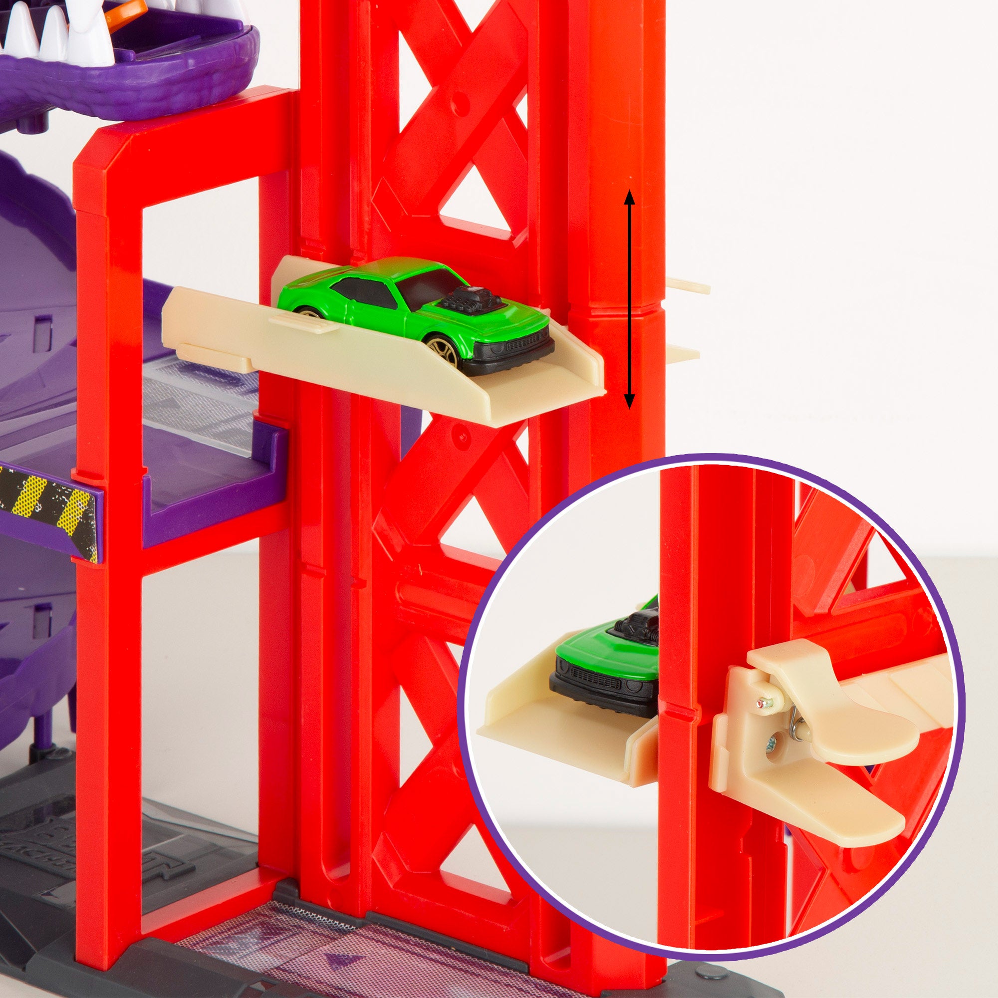 Dragon Garage com carro Teamsterz