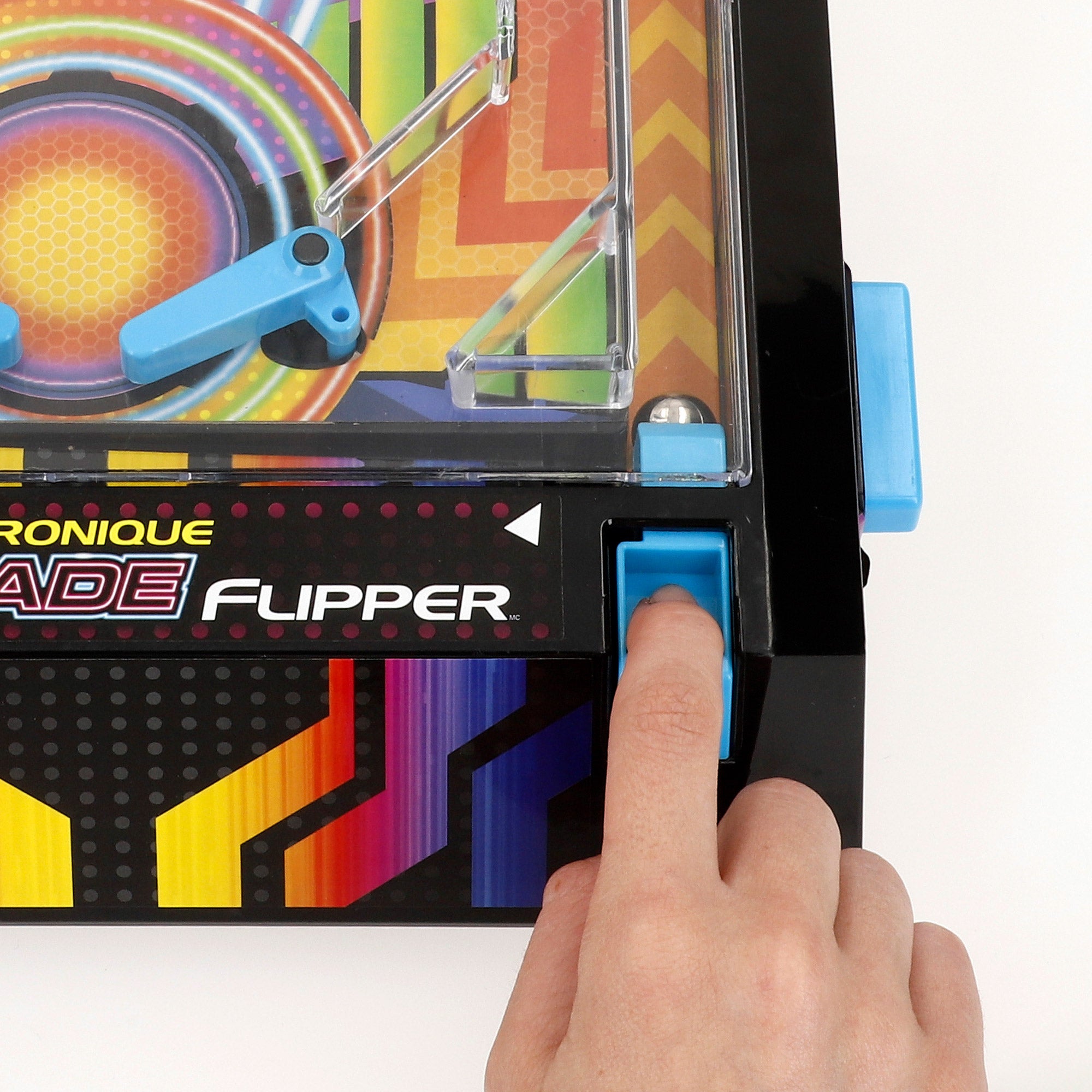 Pinball de mesa néon com luzes e som CB Games
