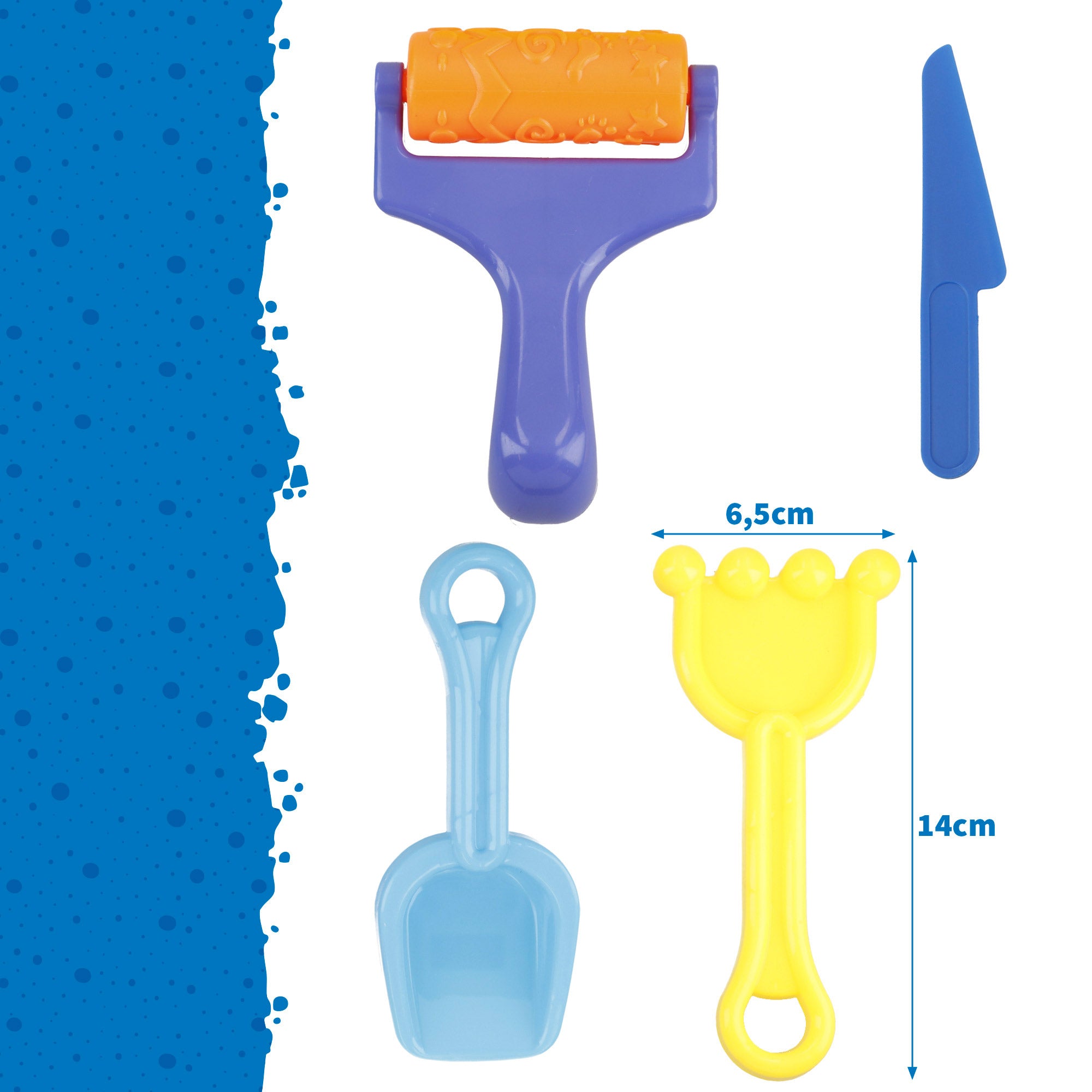 Areia mágica Colorbaby com moldes