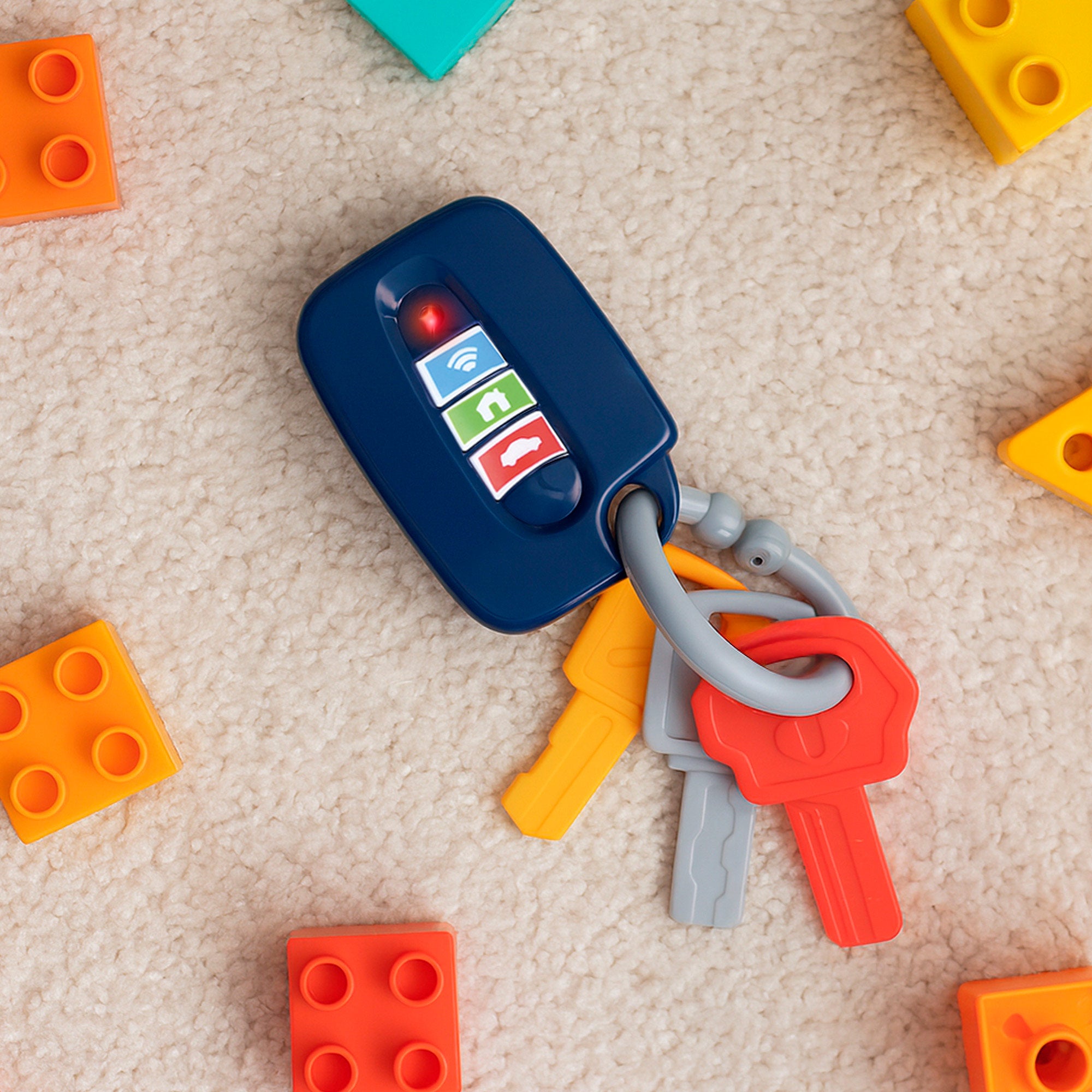 Telefone e chave interativos para bebés PLAY