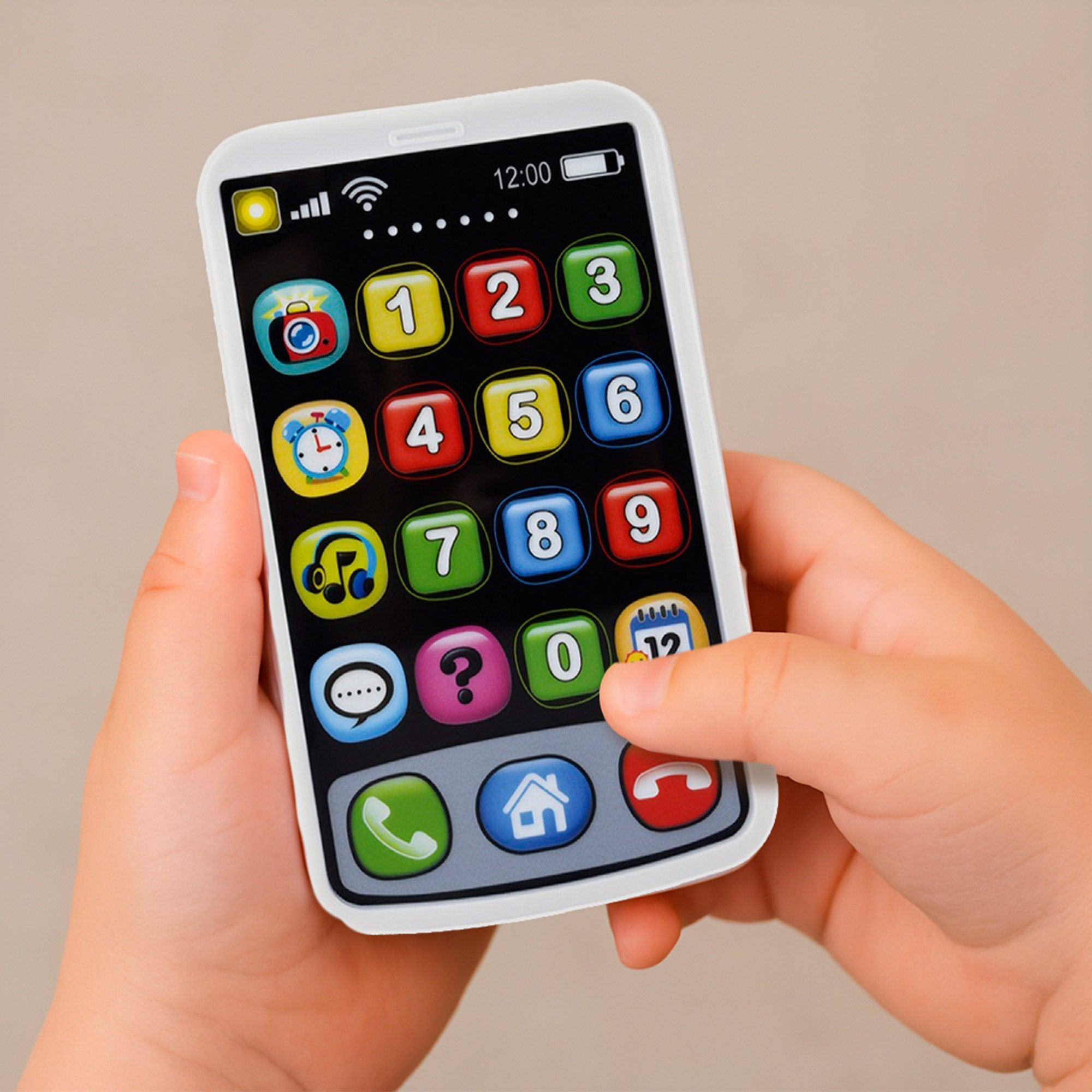 Telefone e chave interativos para bebés PLAY