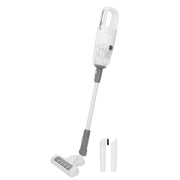 Aspirador de brinquedo elétrico sem fios PLAY com acessórios e base.