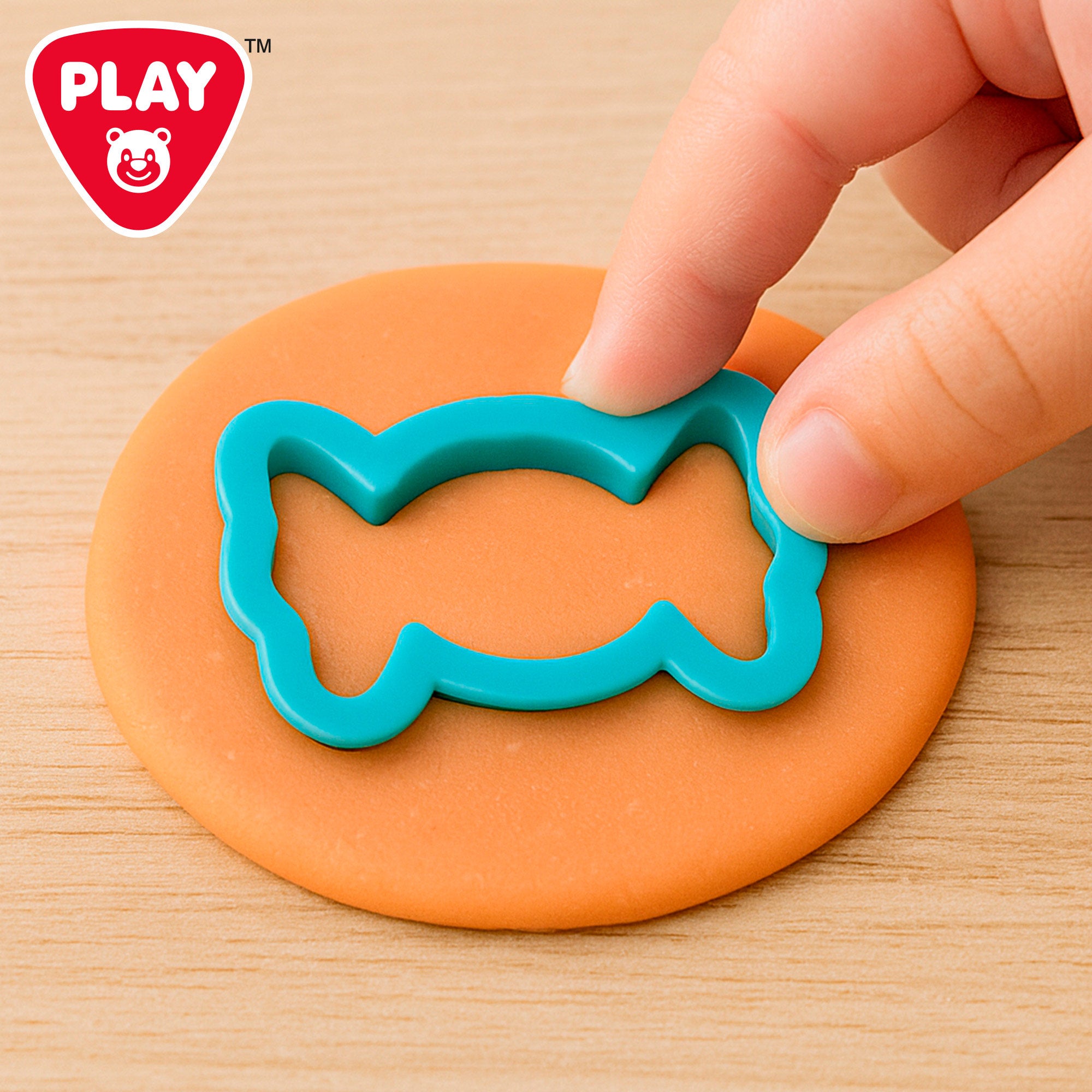 Conjunto de plasticina de modelar Unicórnio PLAY com moldes e acessórios.