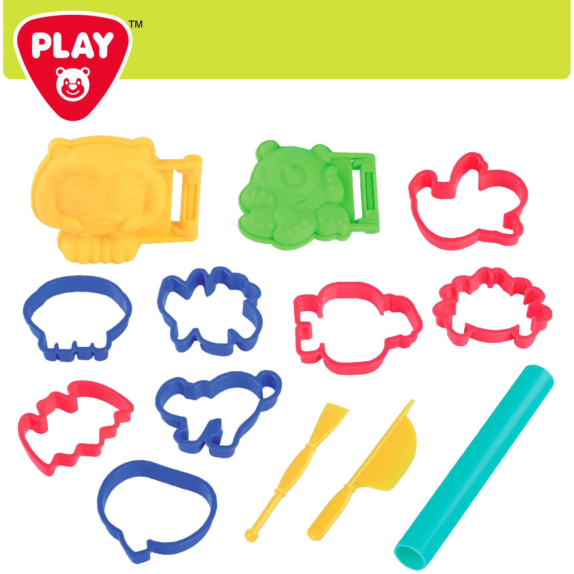 Conjunto de plasticina de modelar Play-Doh Monstro com moldes e acessórios.