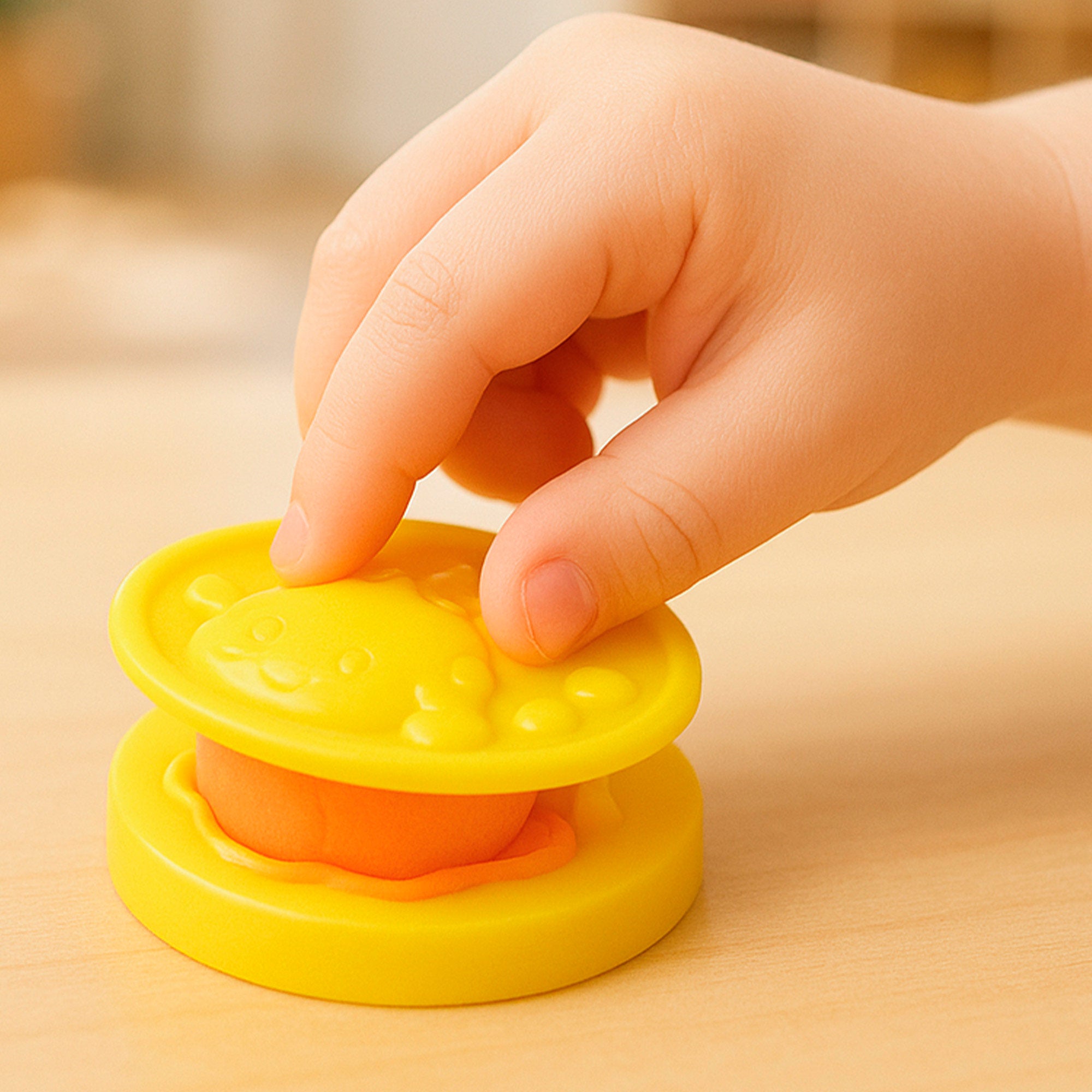Conjunto de criaturas marinhas Play-Doh com moldes e acessórios.