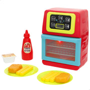 Fritadeira Elétrica de Brinquedo PLAY com 14 Peças, Luzes e Sons