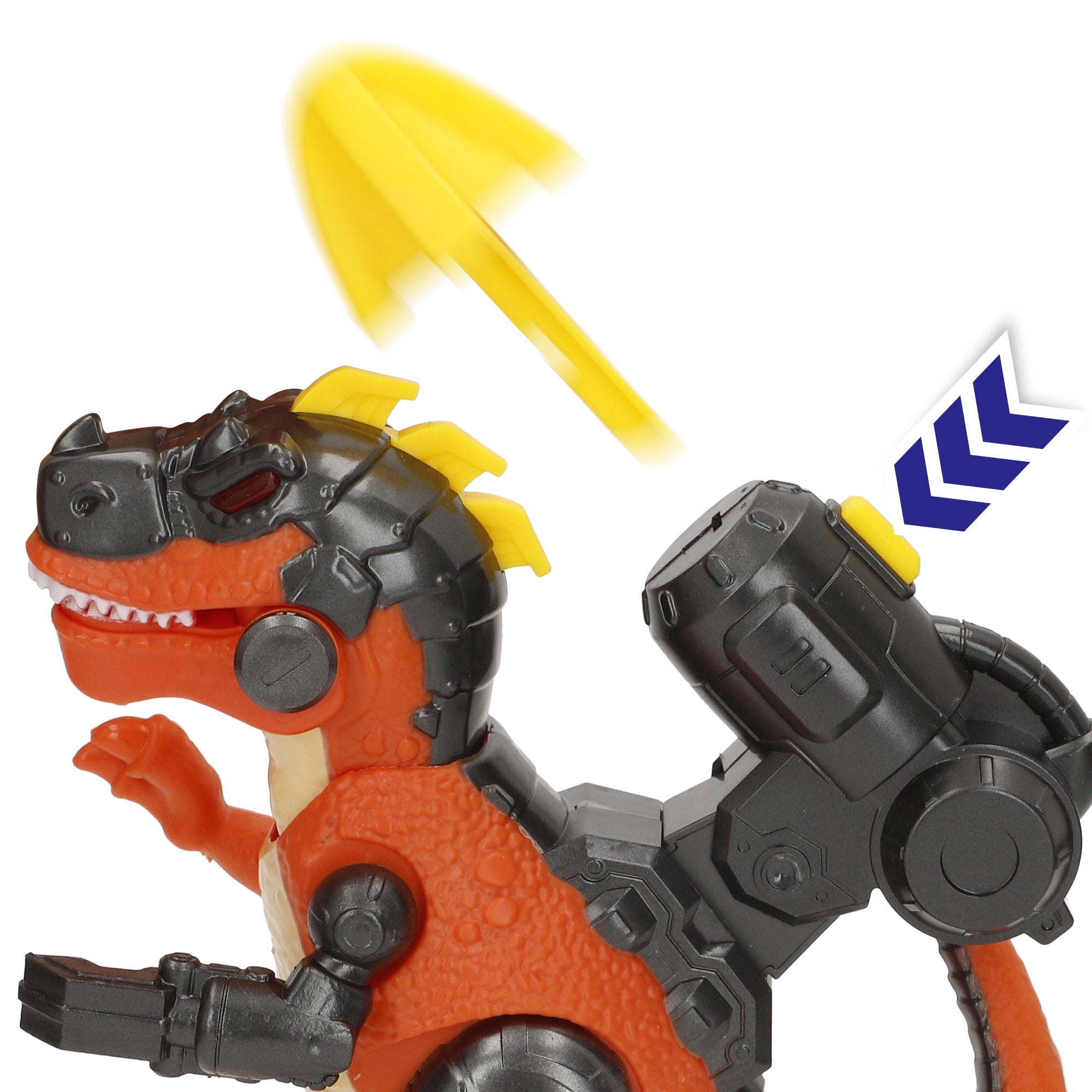 Conjunto de Brinquedos Warrior Tech: Robot vs. Dinossauro com Luz e Som (Cores Sortidas)