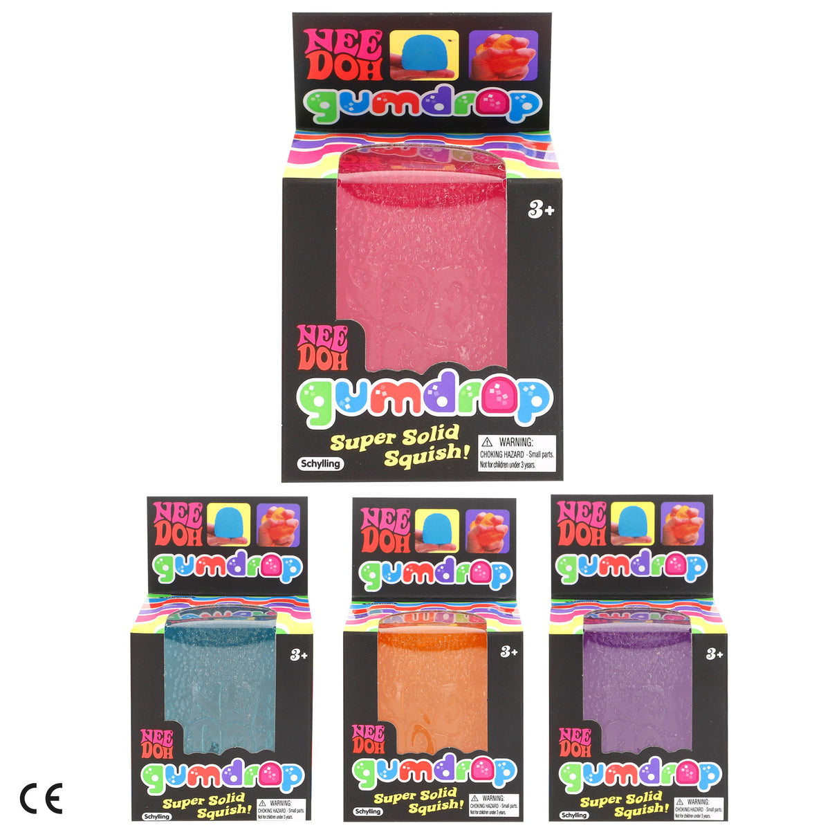 Nee-Doh Gominola antistress squishy 6 cm Gumdrop