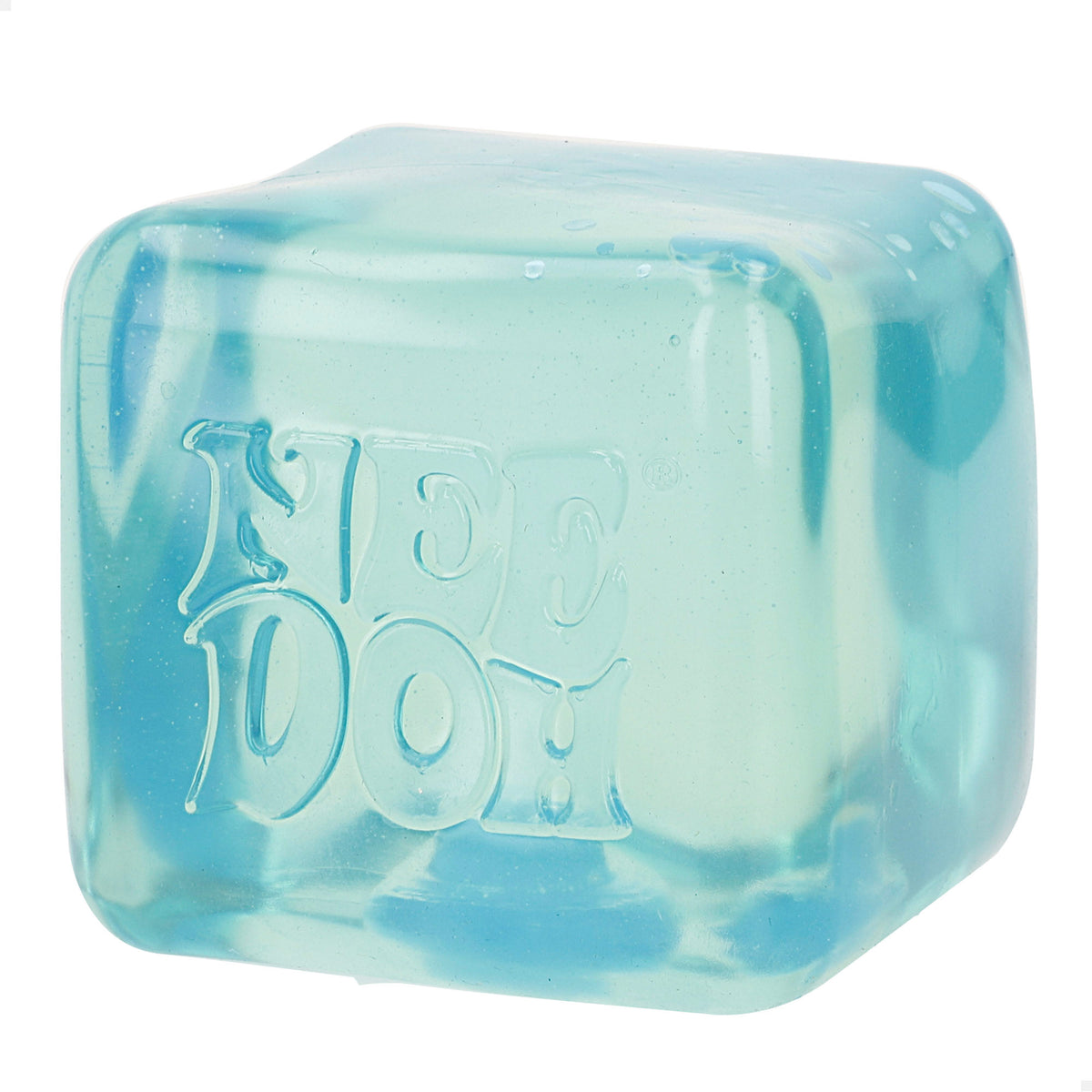 Nee-Doh Cubo anti-stress squishy 8 cm Nice Berg translúcido