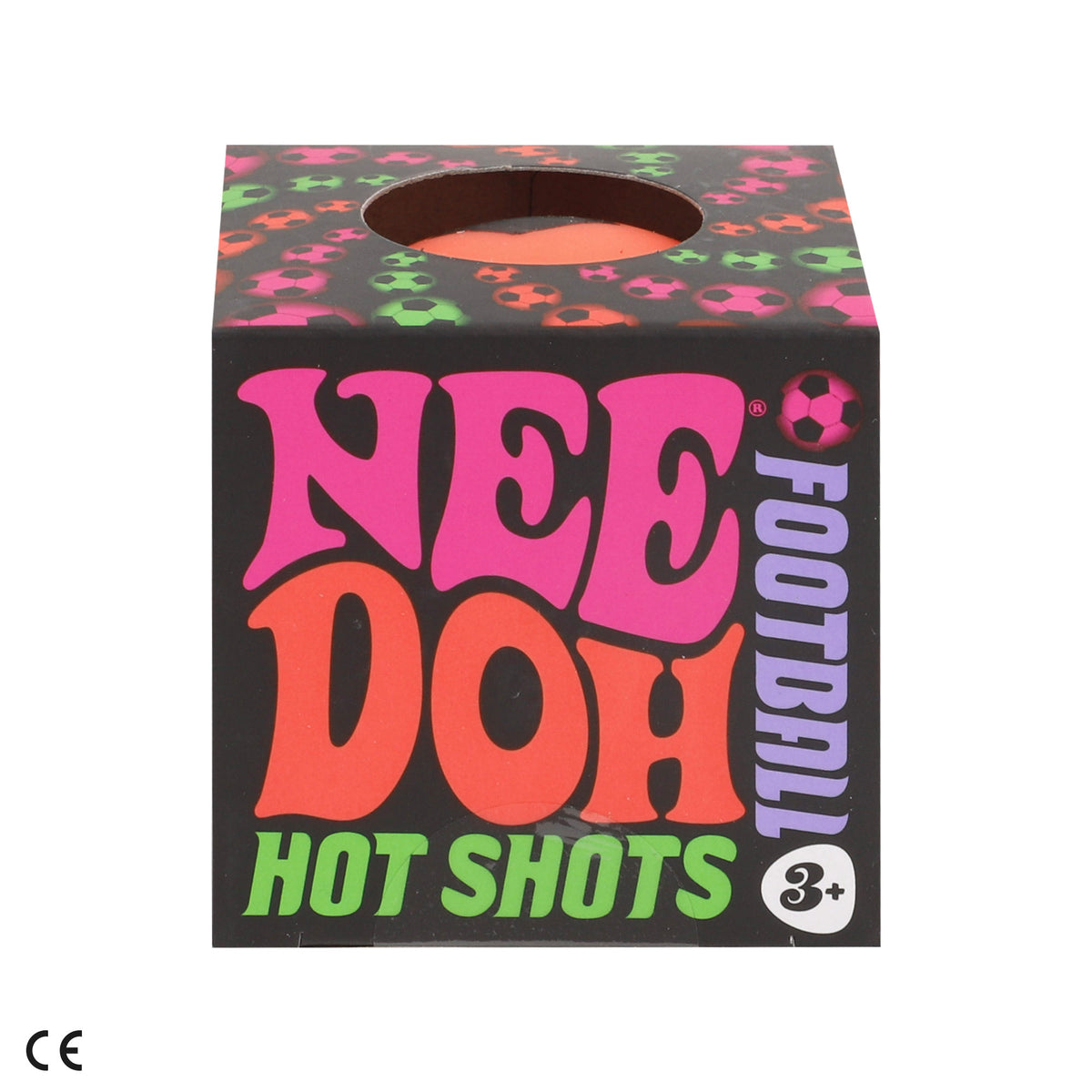 Nee-Doh Bola fútbol antiestrés squishy 6 cm