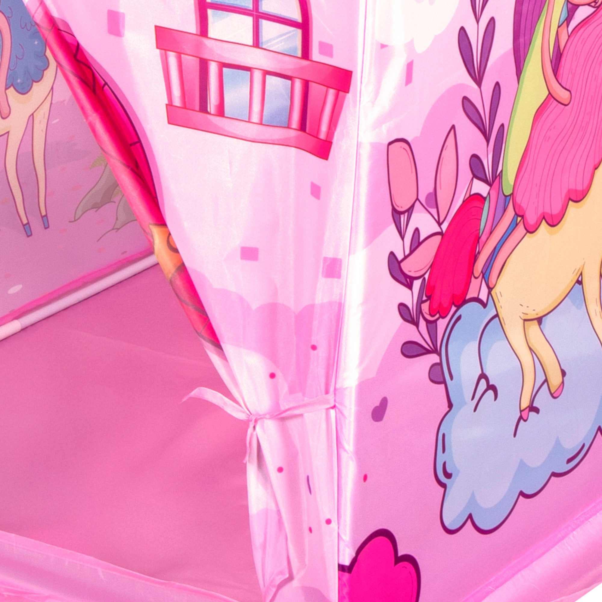 Casinha de jogos de princesa e unicórnio Fun Area!
