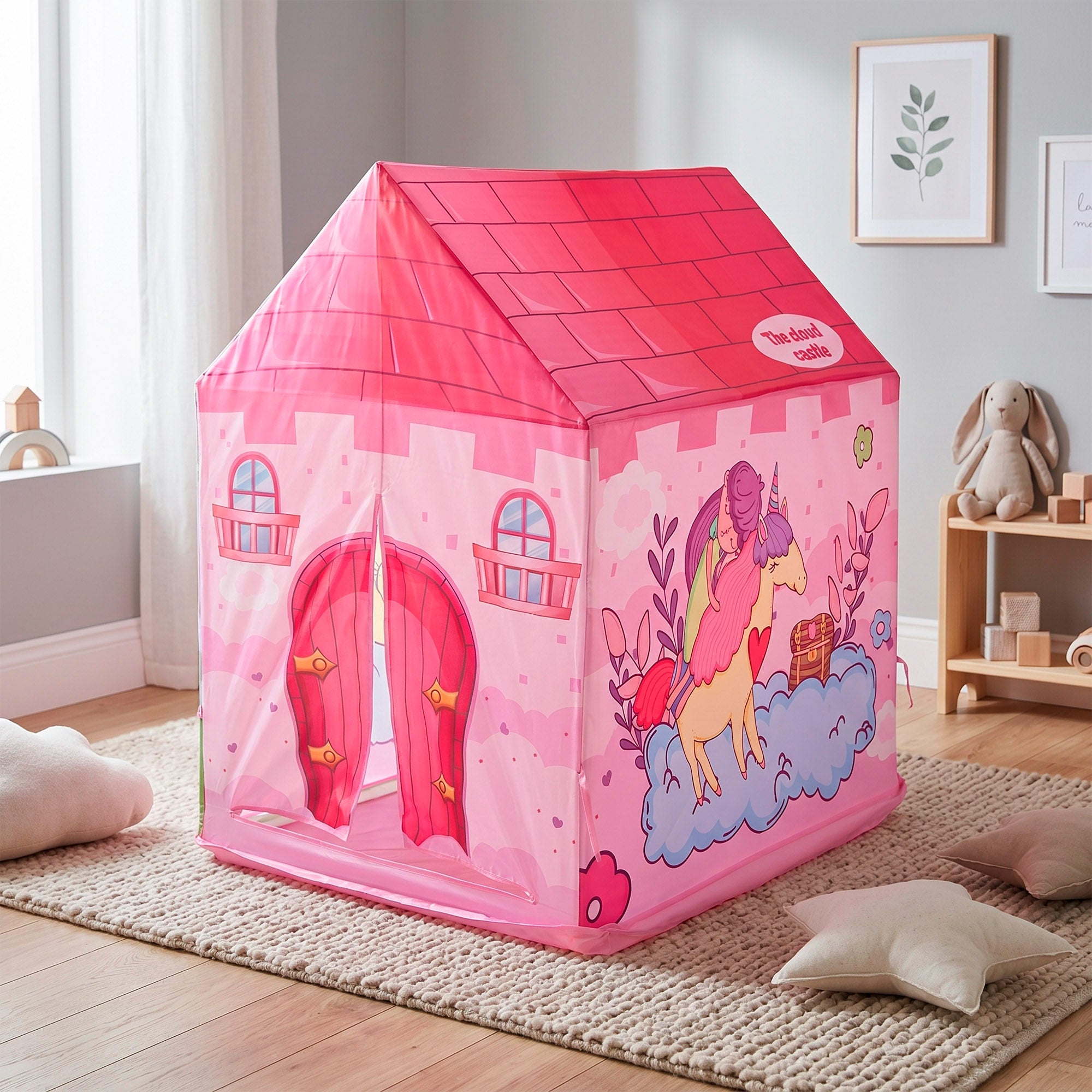 Casinha de jogos de princesa e unicórnio Fun Area!