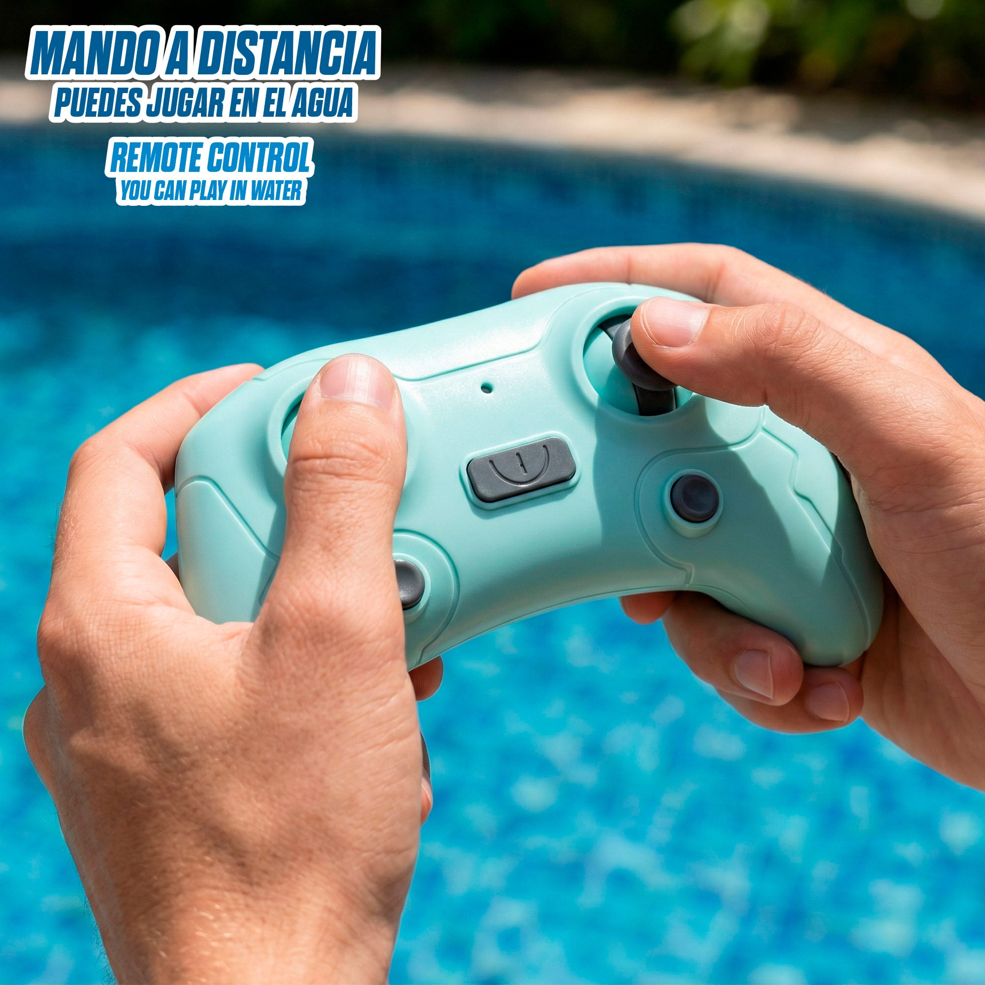 Submarino de brinquedo telecomandado rotação 360º Speed & Go