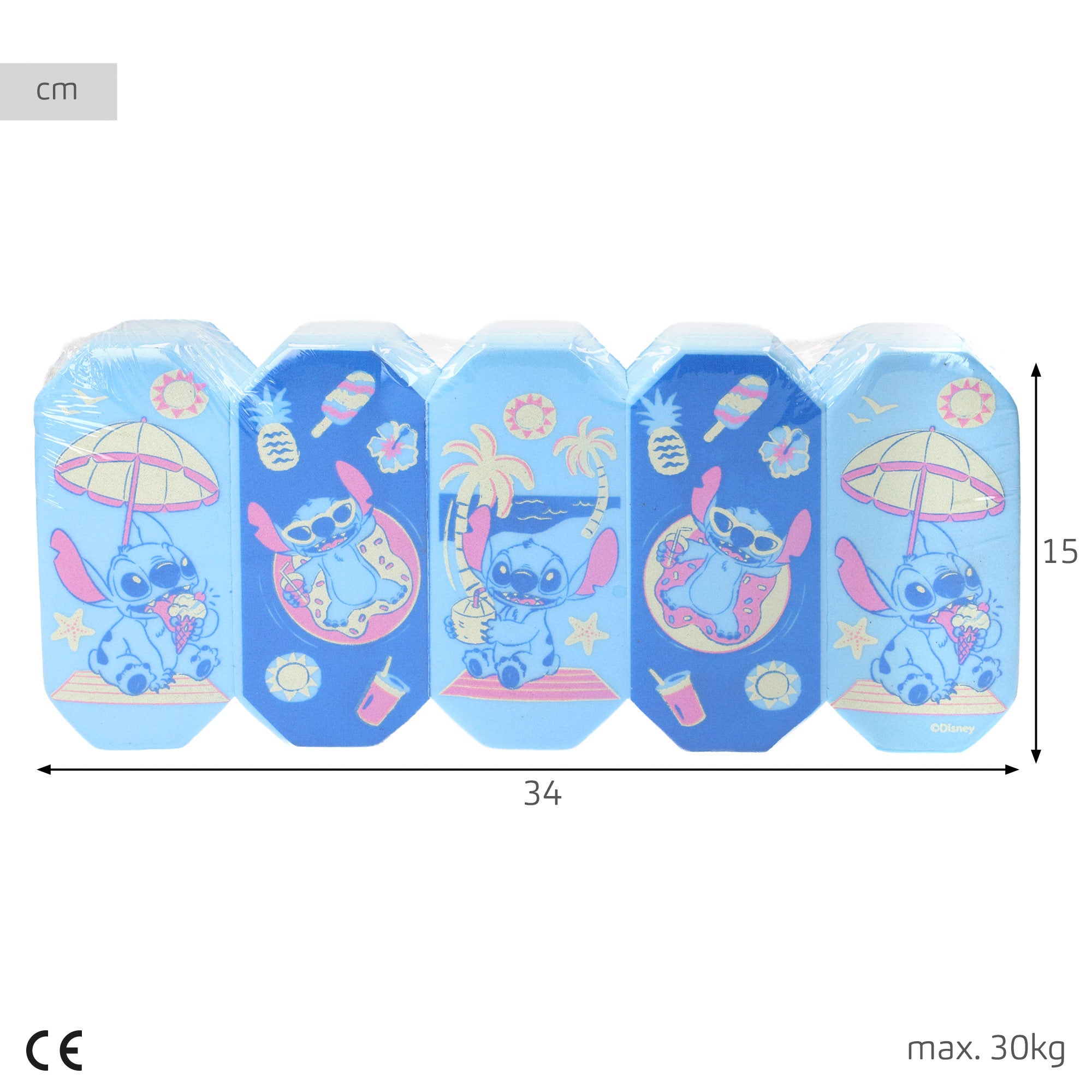 Stitch Cinto flutuador de espuma máx. 30 kg
