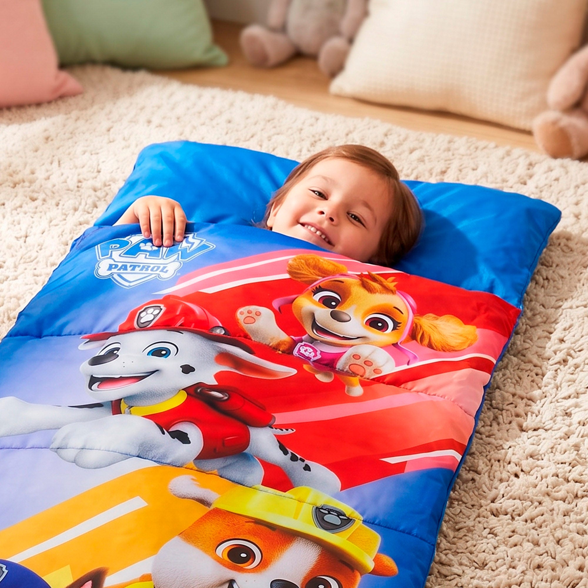 A Patrulha Pata Saco-cama infantil 140x60 cm