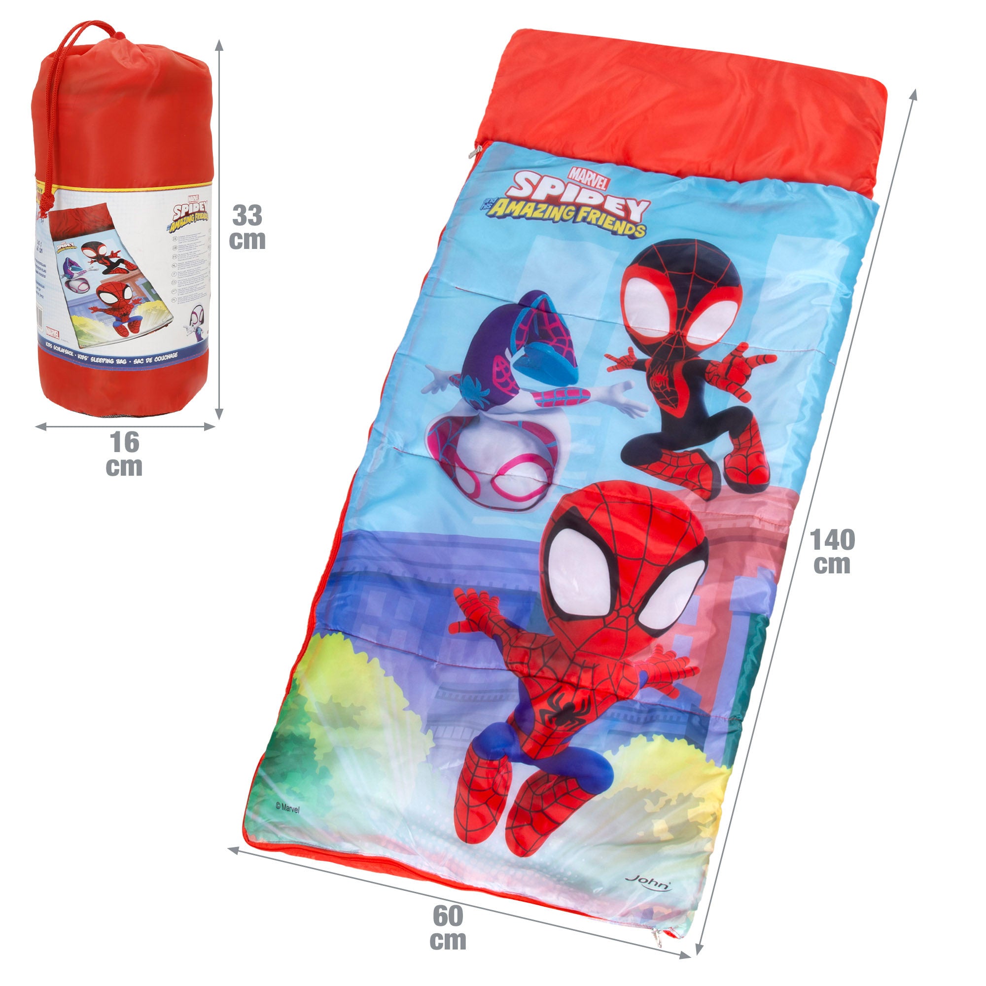 Spidey Saco-cama para crianças 140x60 cm