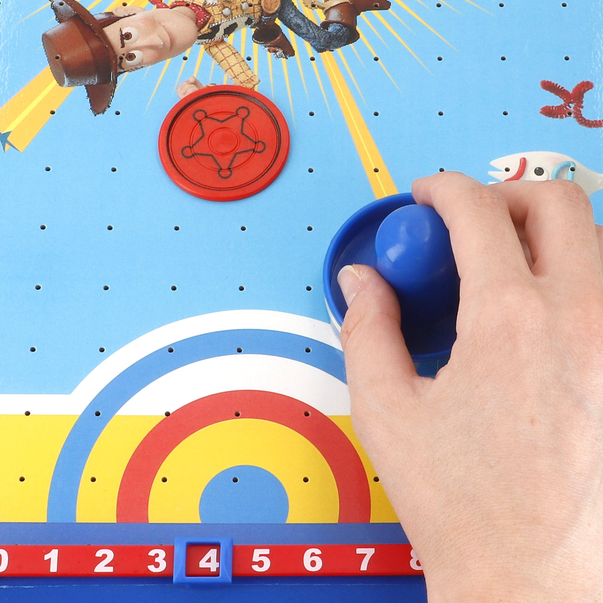 Toy Story Air Hockey de mesa + 4 anos