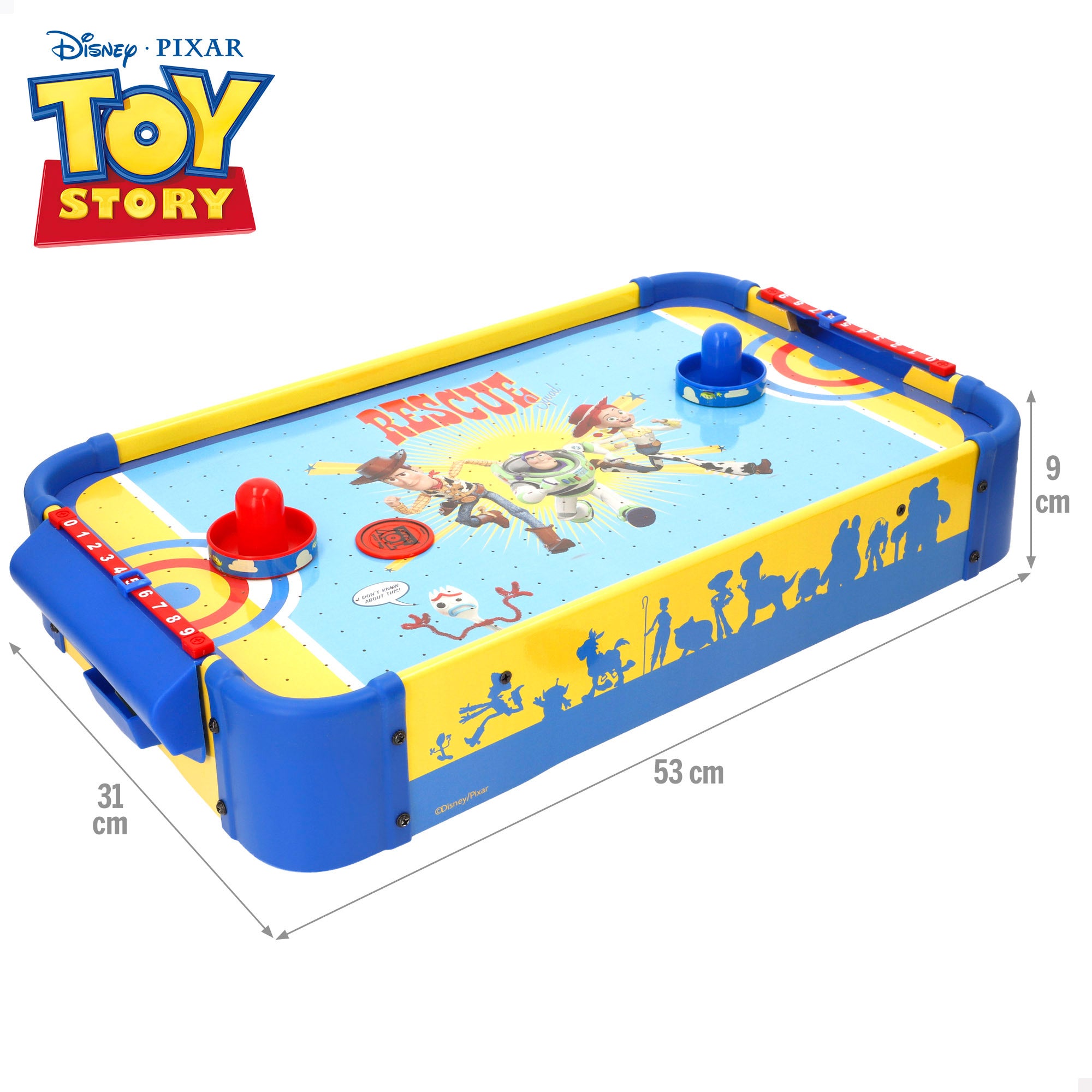 Toy Story Air Hockey de mesa + 4 anos