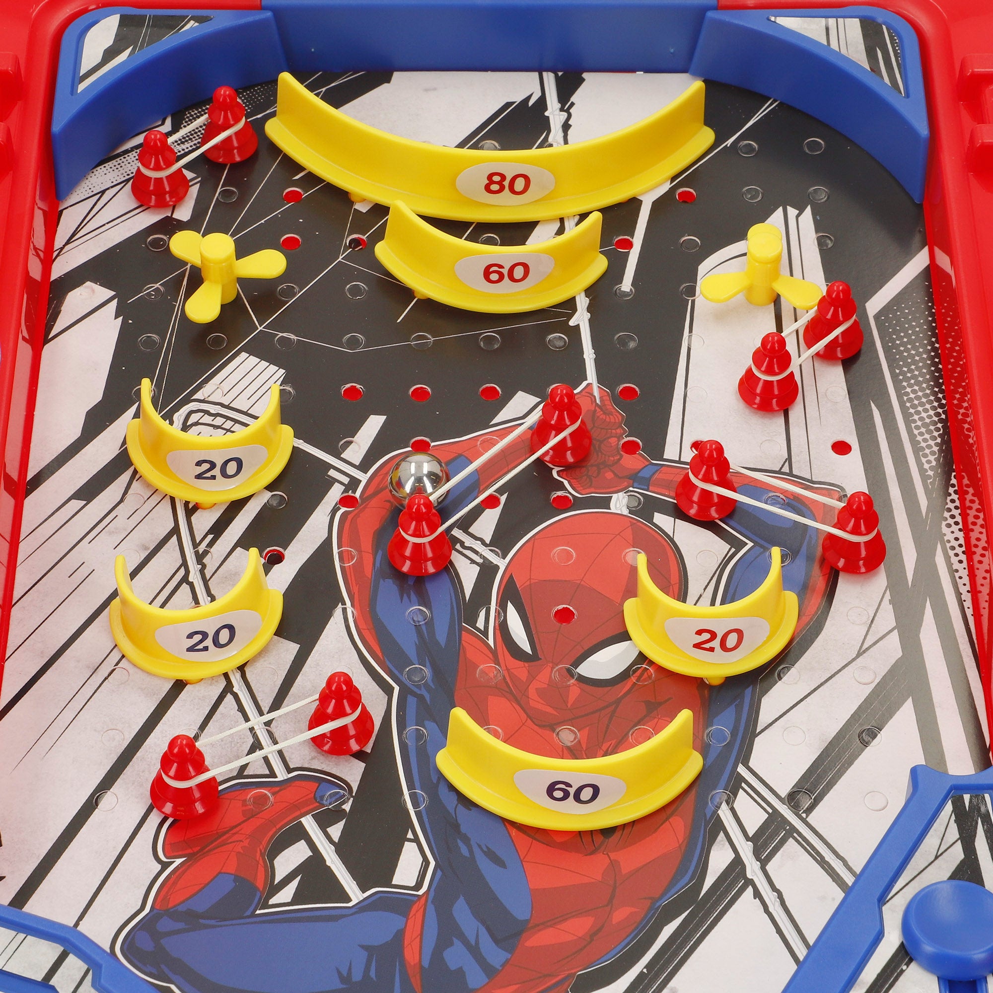 Pinball Homem-Aranha de mesa + 4 anos