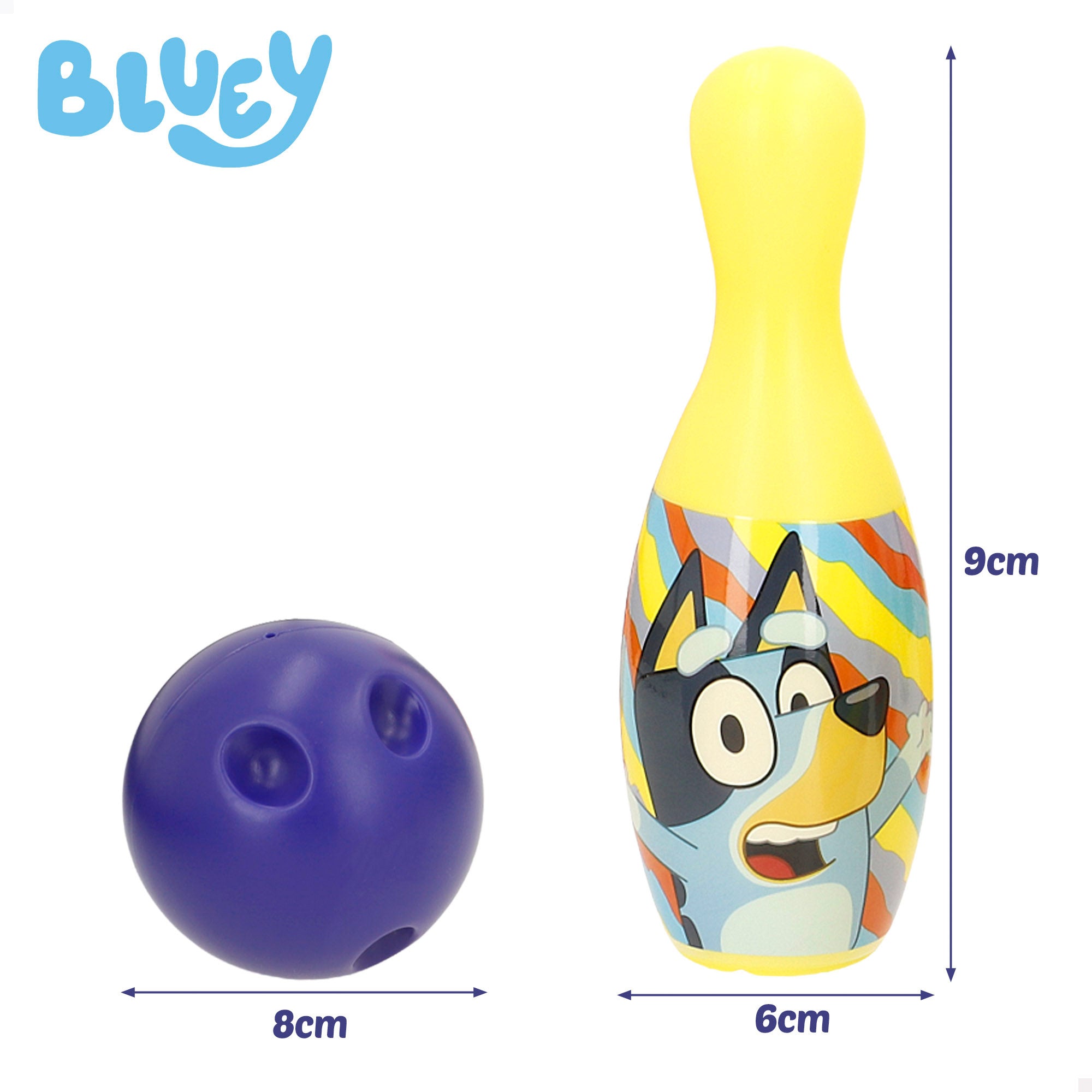 Bluey Conjunto de chá infantil + 3 anos