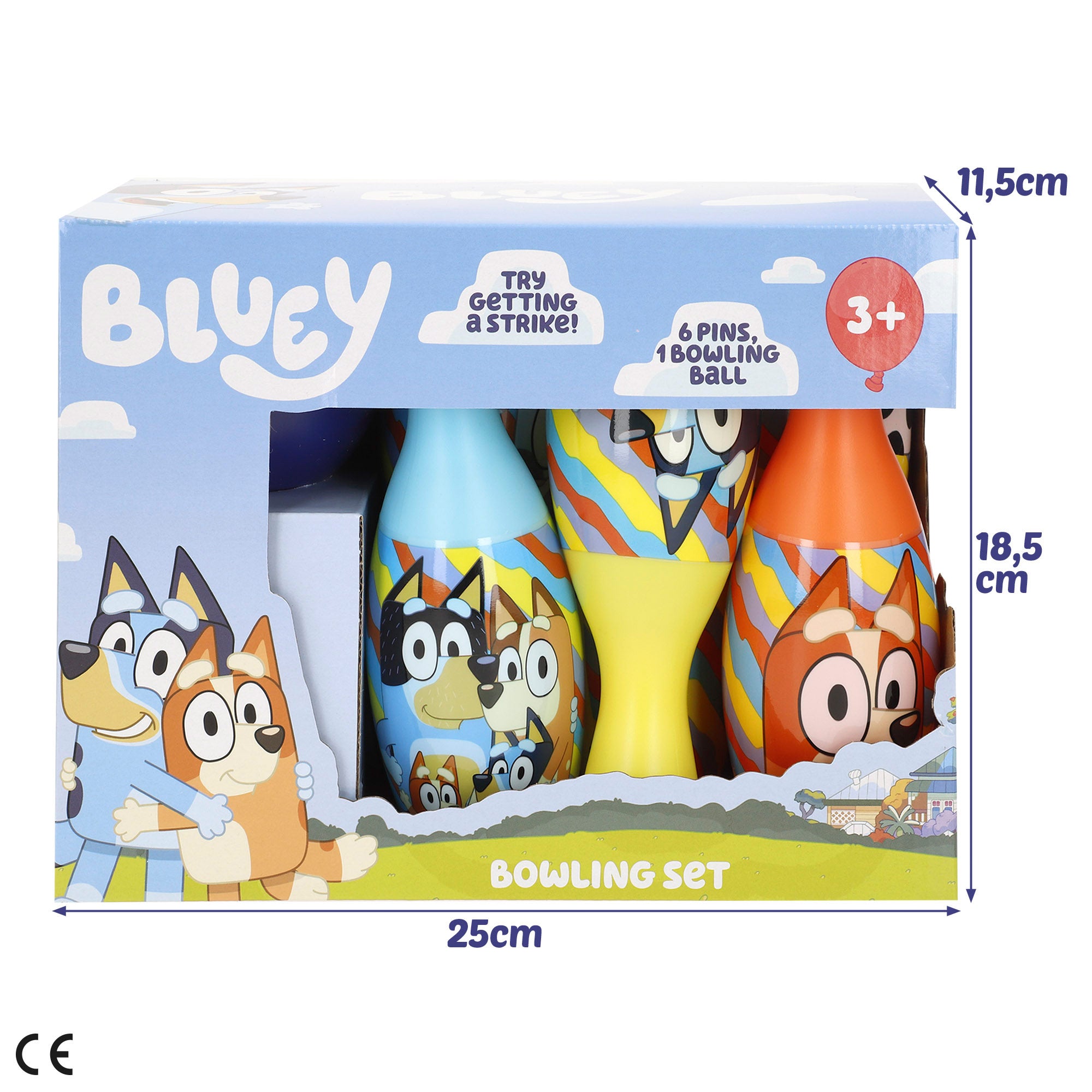 Bluey Conjunto de chá infantil + 3 anos