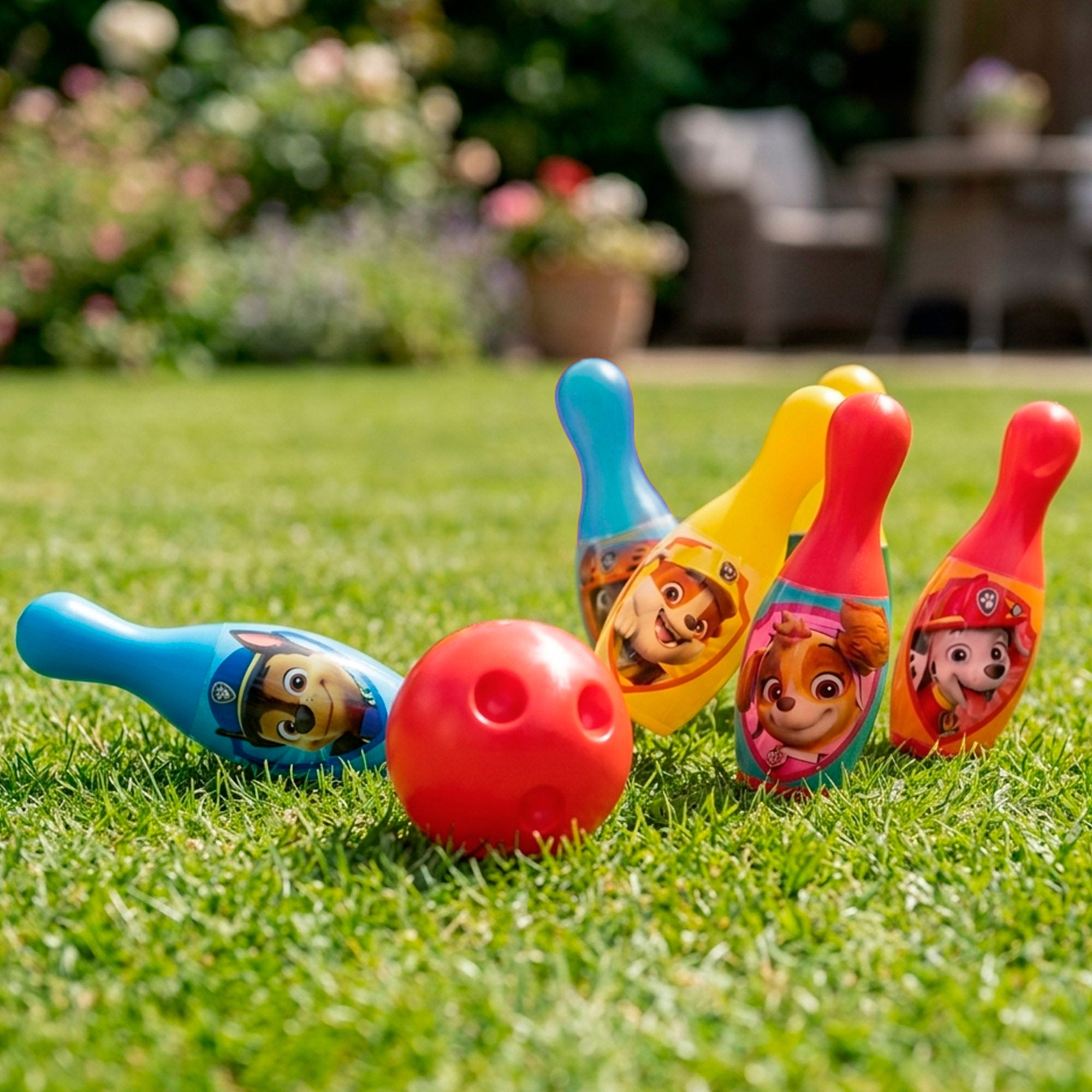 Patrulha Pata Conjunto de Bowling Infantil + 3 anos