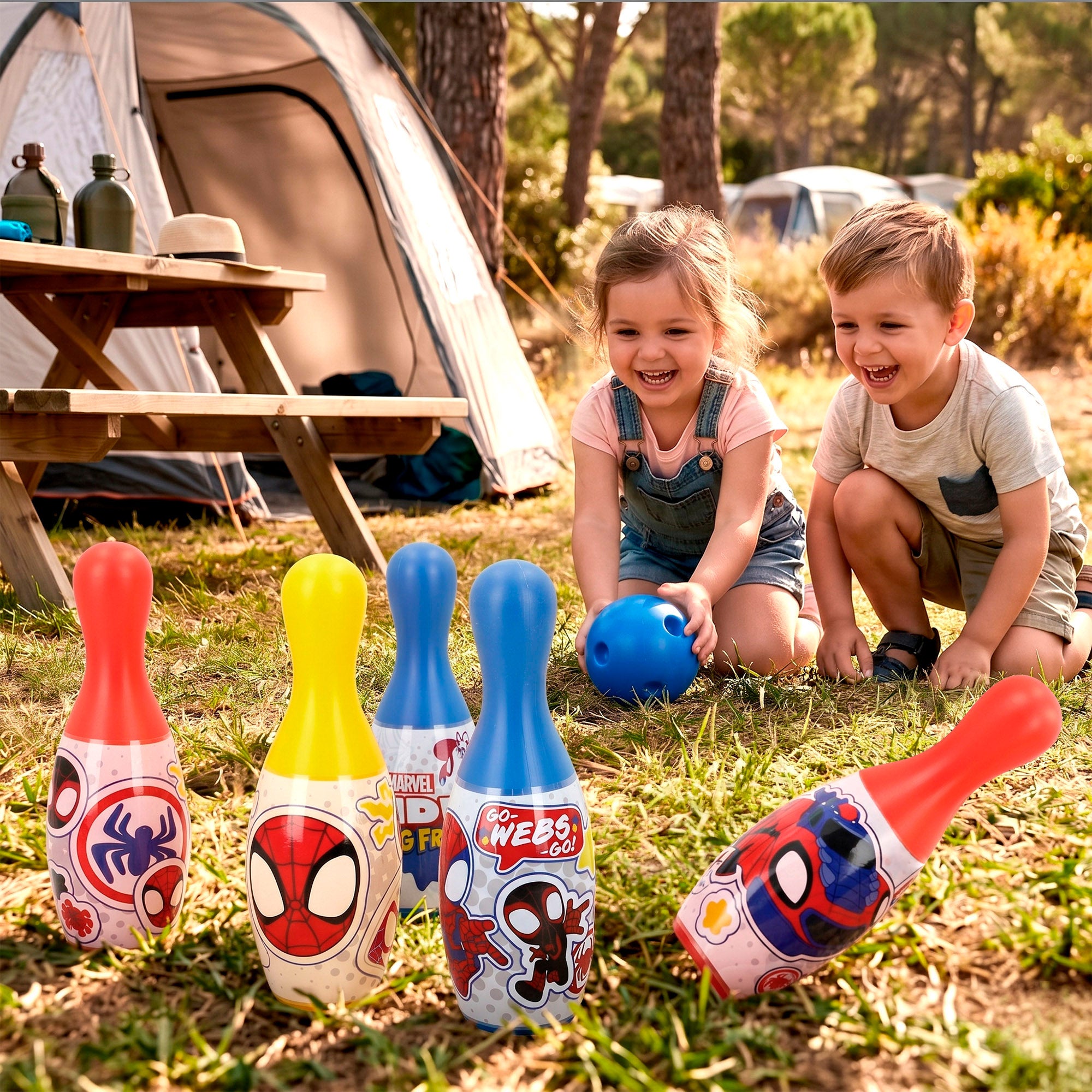 Spidey Conjunto de boliche infantil + 3 anos