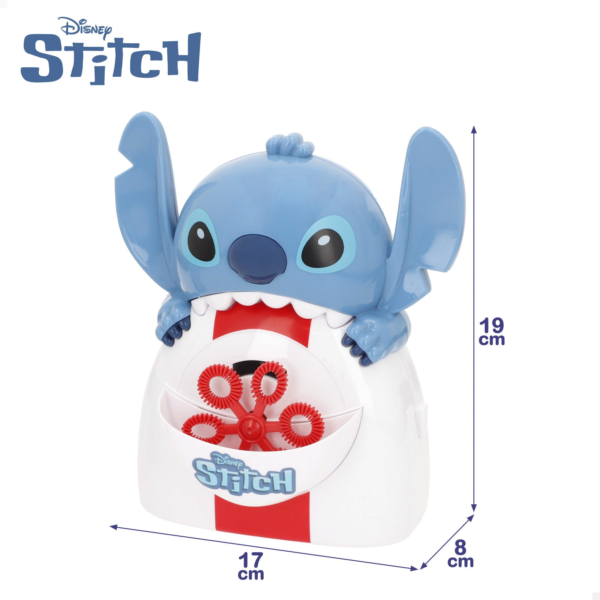 Stitch Máquina de bolhas de sabão elétrica 100 ml
