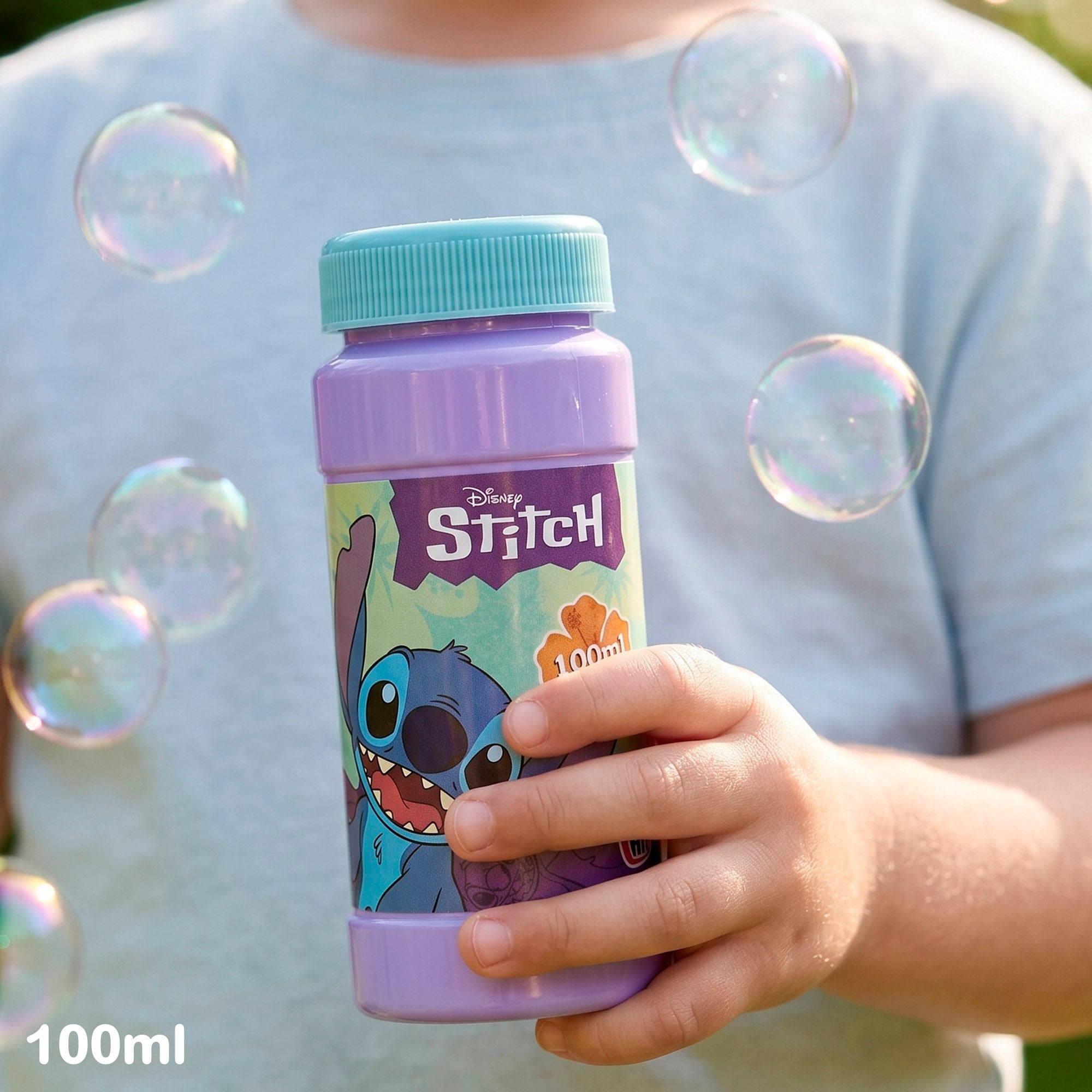 Stitch Máquina de bolhas de sabão elétrica 100 ml