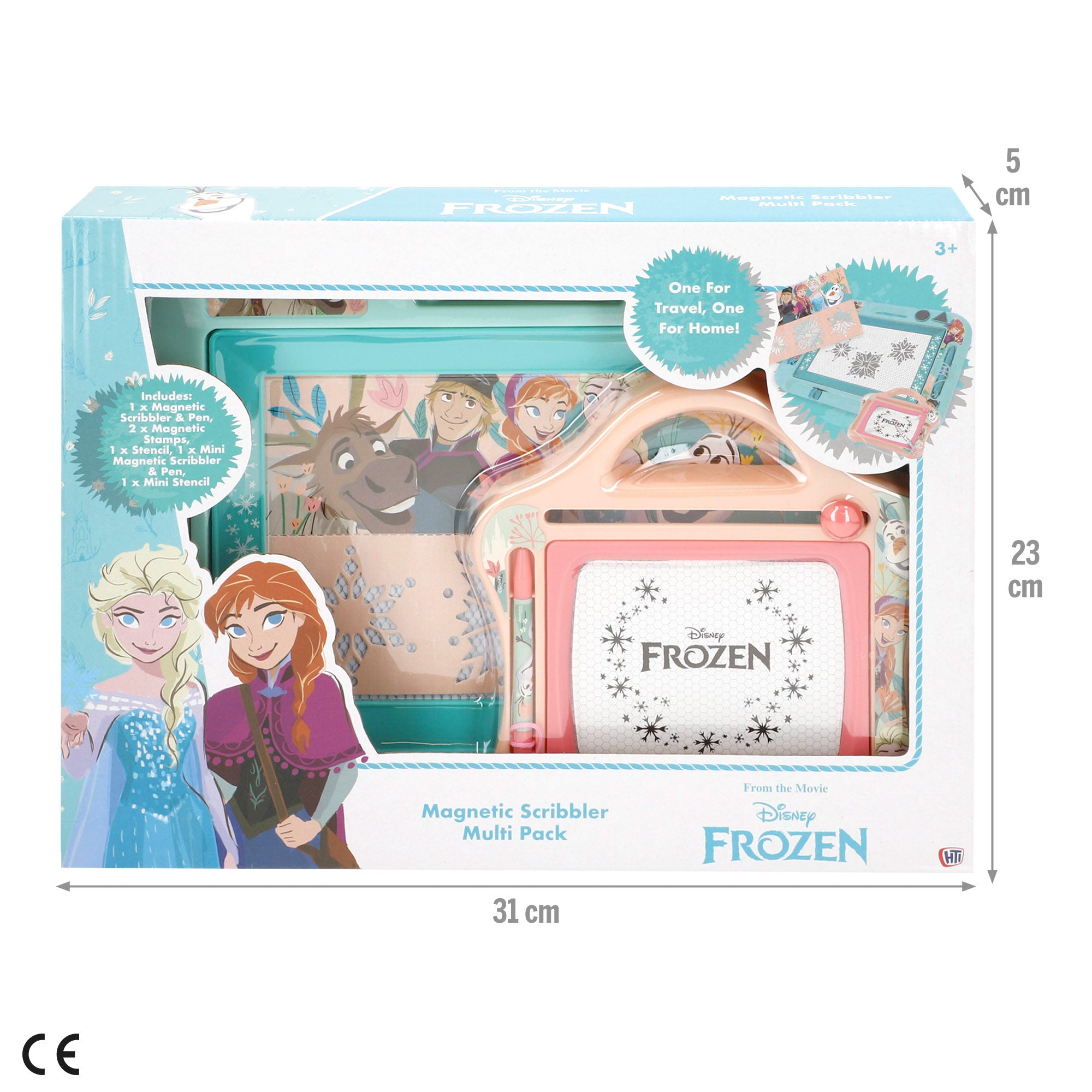 Frozen Set 2 quadros magnéticos + 3 anos