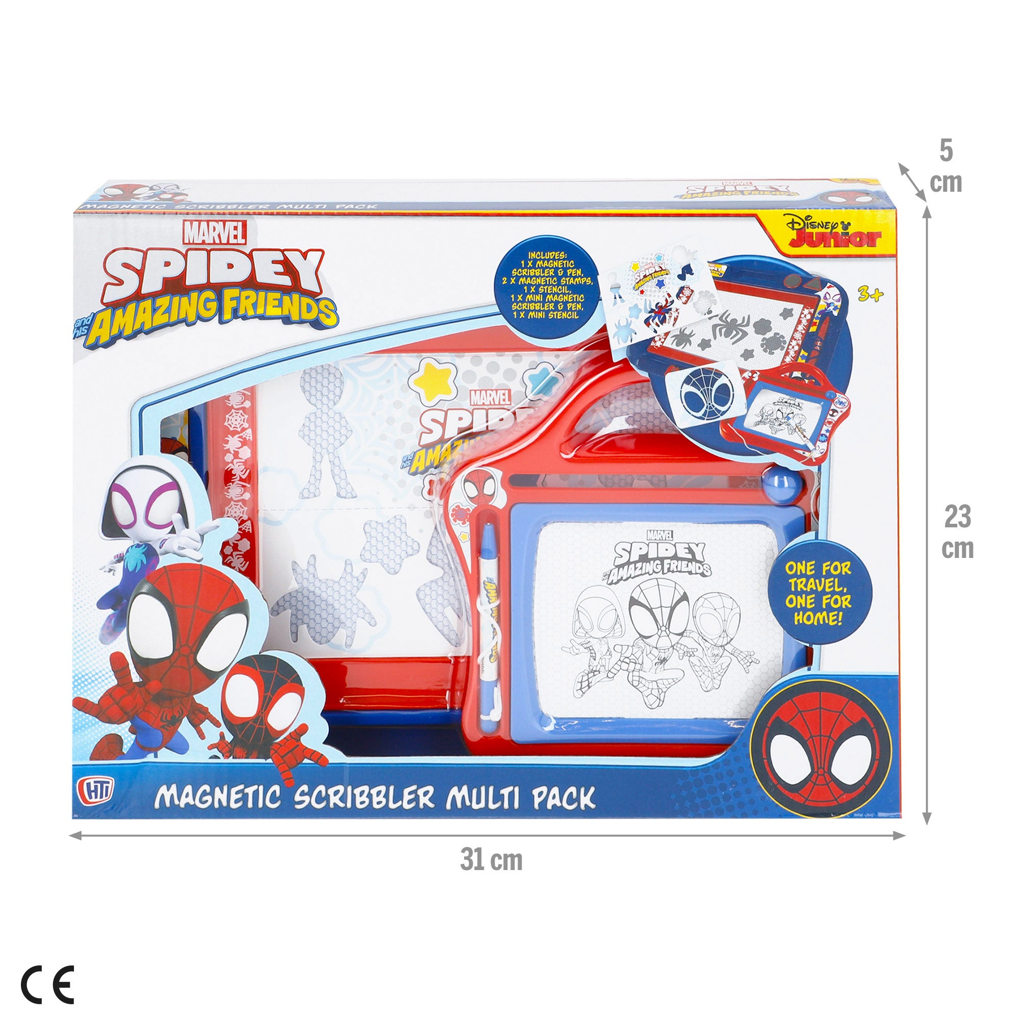 Spidey Conjunto 2 quadros magnéticos + 3 anos