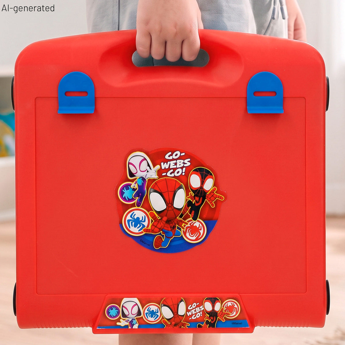 Quadro 2 em 1 Spidey pequeno + 3 anos