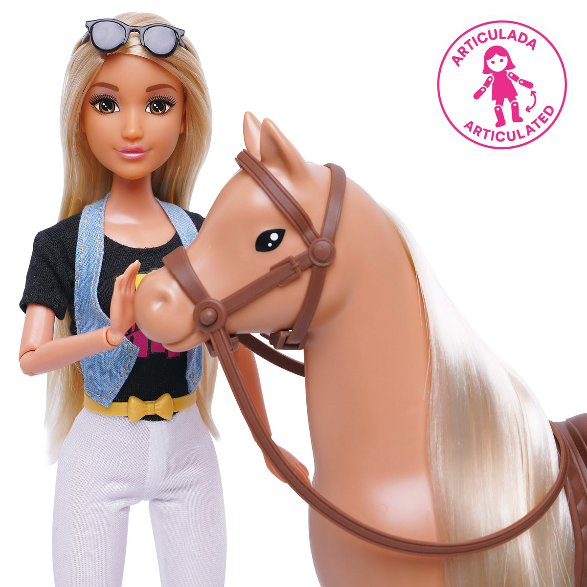 Boneca amazona 30 cm + 3 anos Isabella