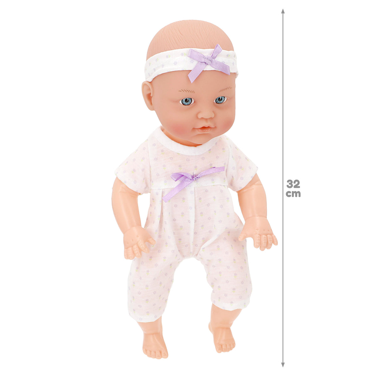 Boneca bebé 32 cm com acessórios + 24 meses Colorbaby's