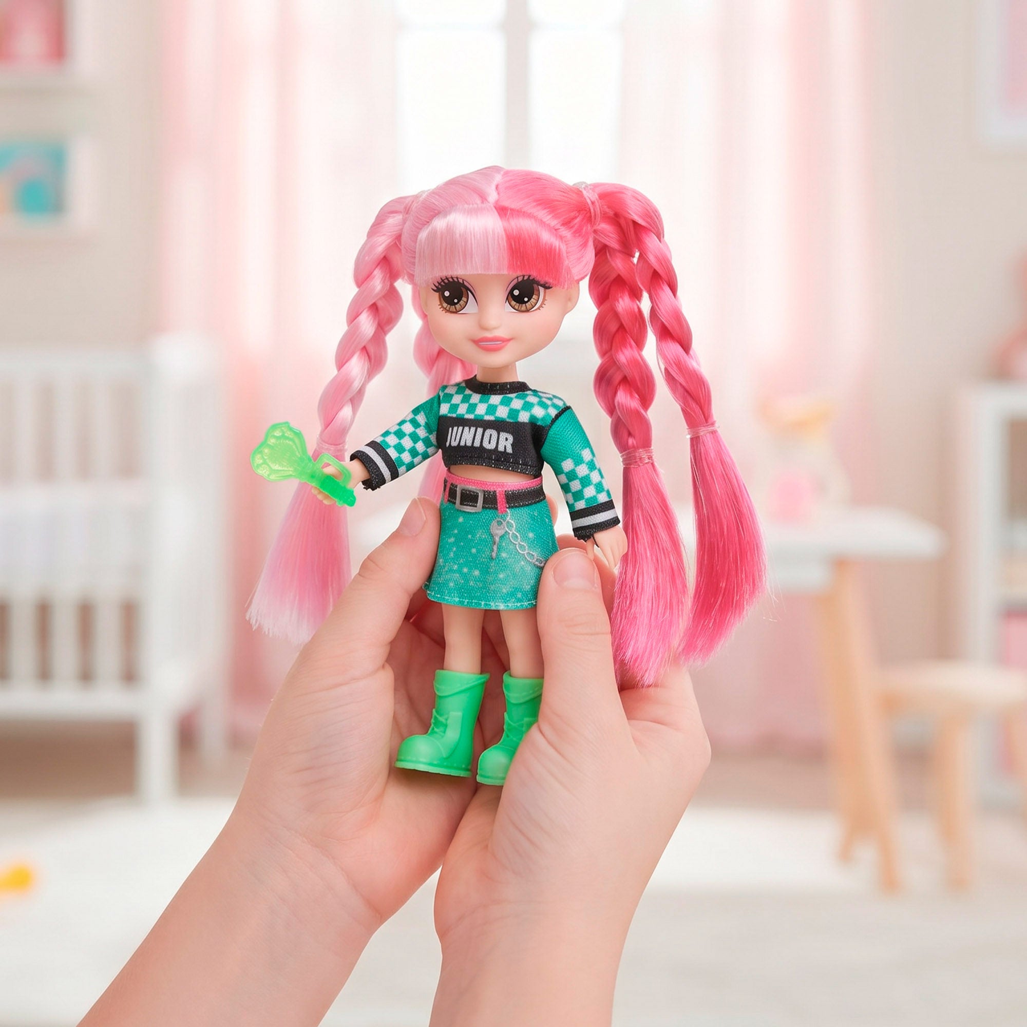 Conjunto de 5 bonecas pequenas 12 cm K-Pop Idol Junior