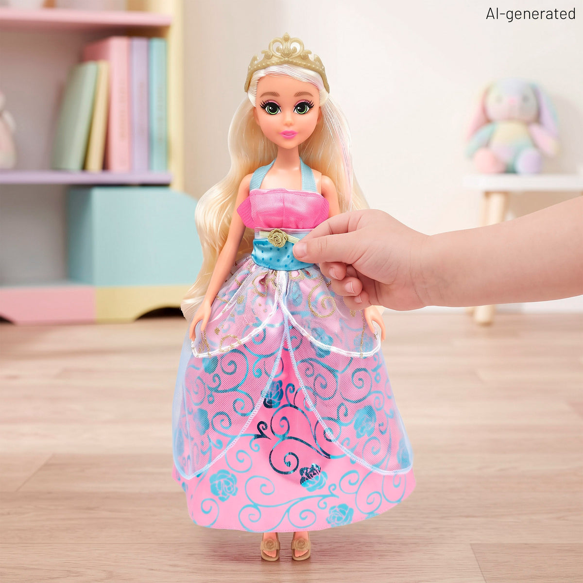 Conjunto de 5 bonecas fantasia 30 cm + 3 anos Dreameez