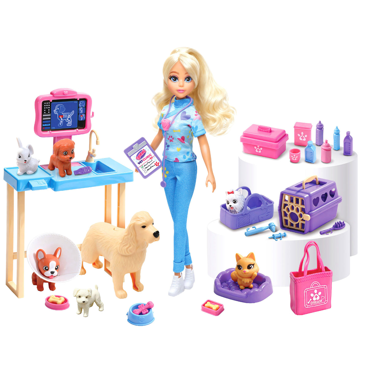 Conjunto de consulta veterinária + 3 anos Dreameez