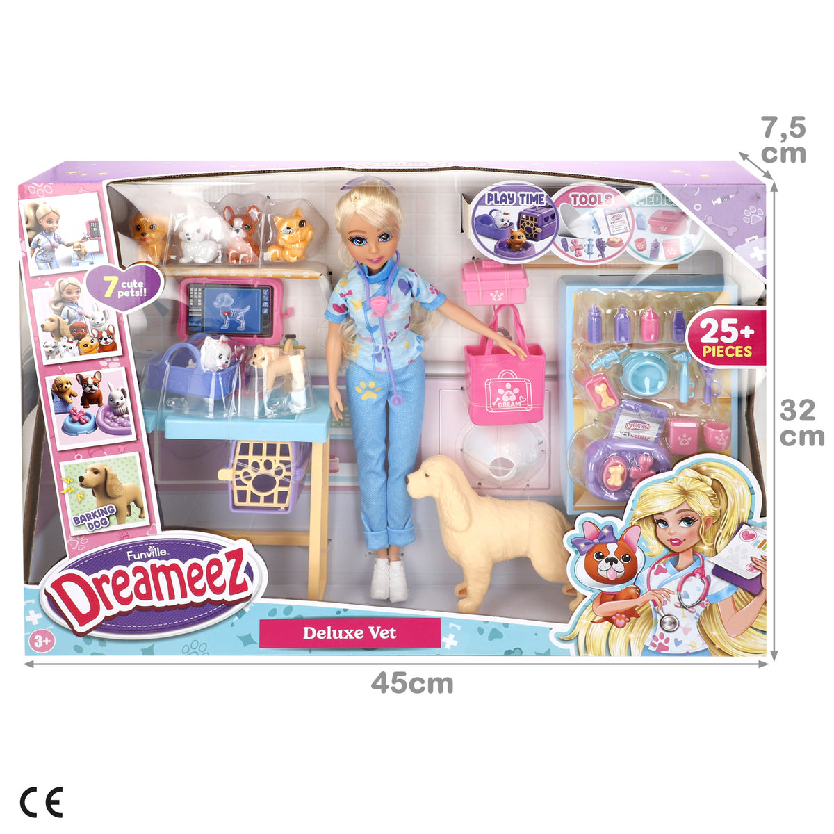 Conjunto de consulta veterinária + 3 anos Dreameez