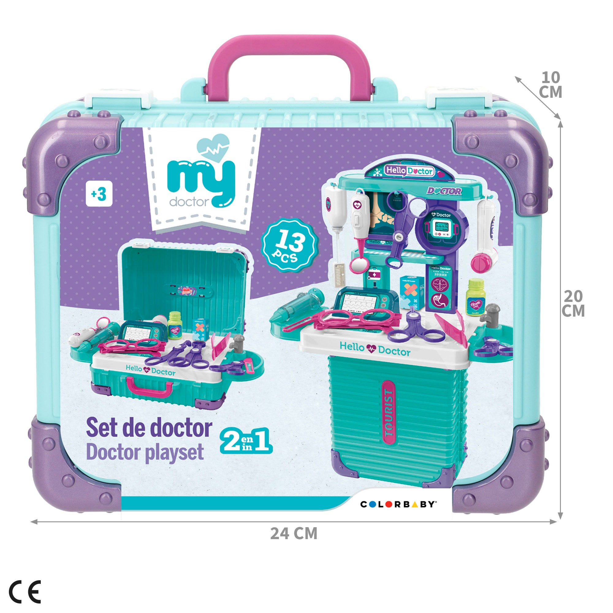 Set médico con maletín + 3 años My Doctor