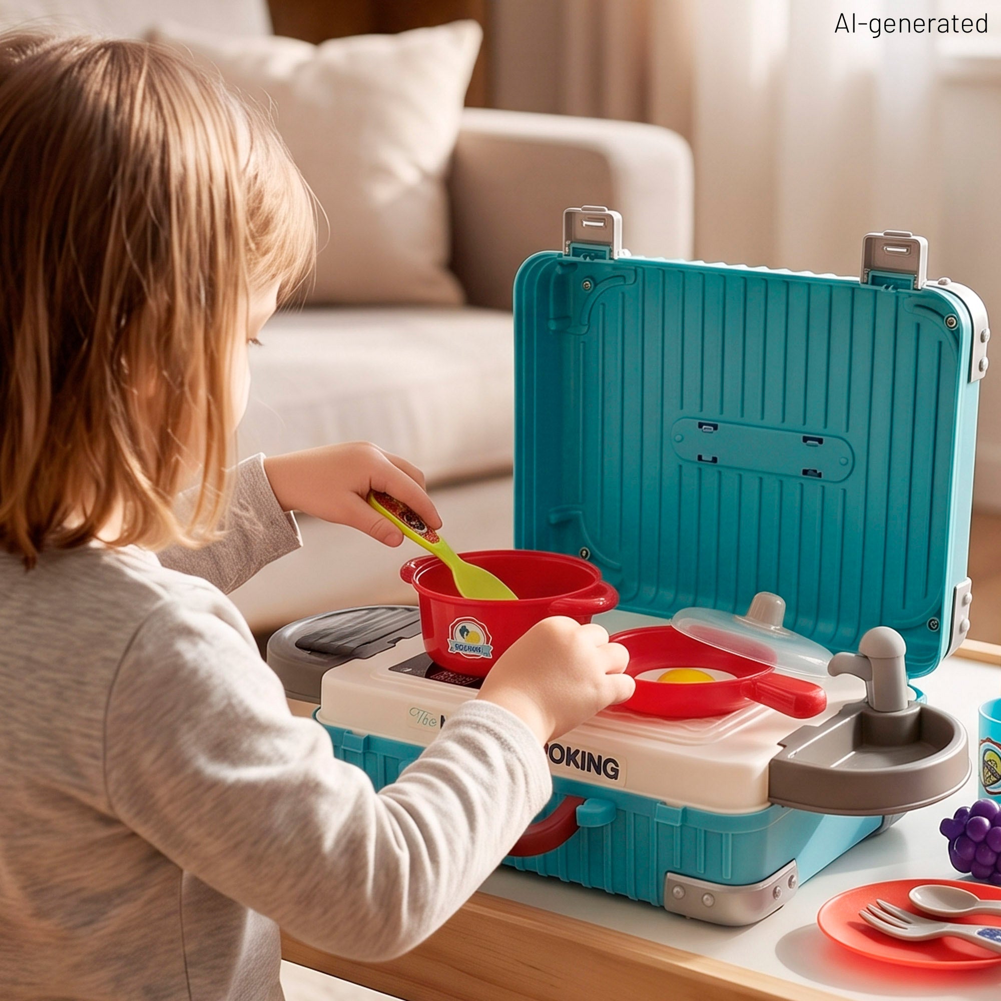 Set cocina con maletín + 3 años My Colors