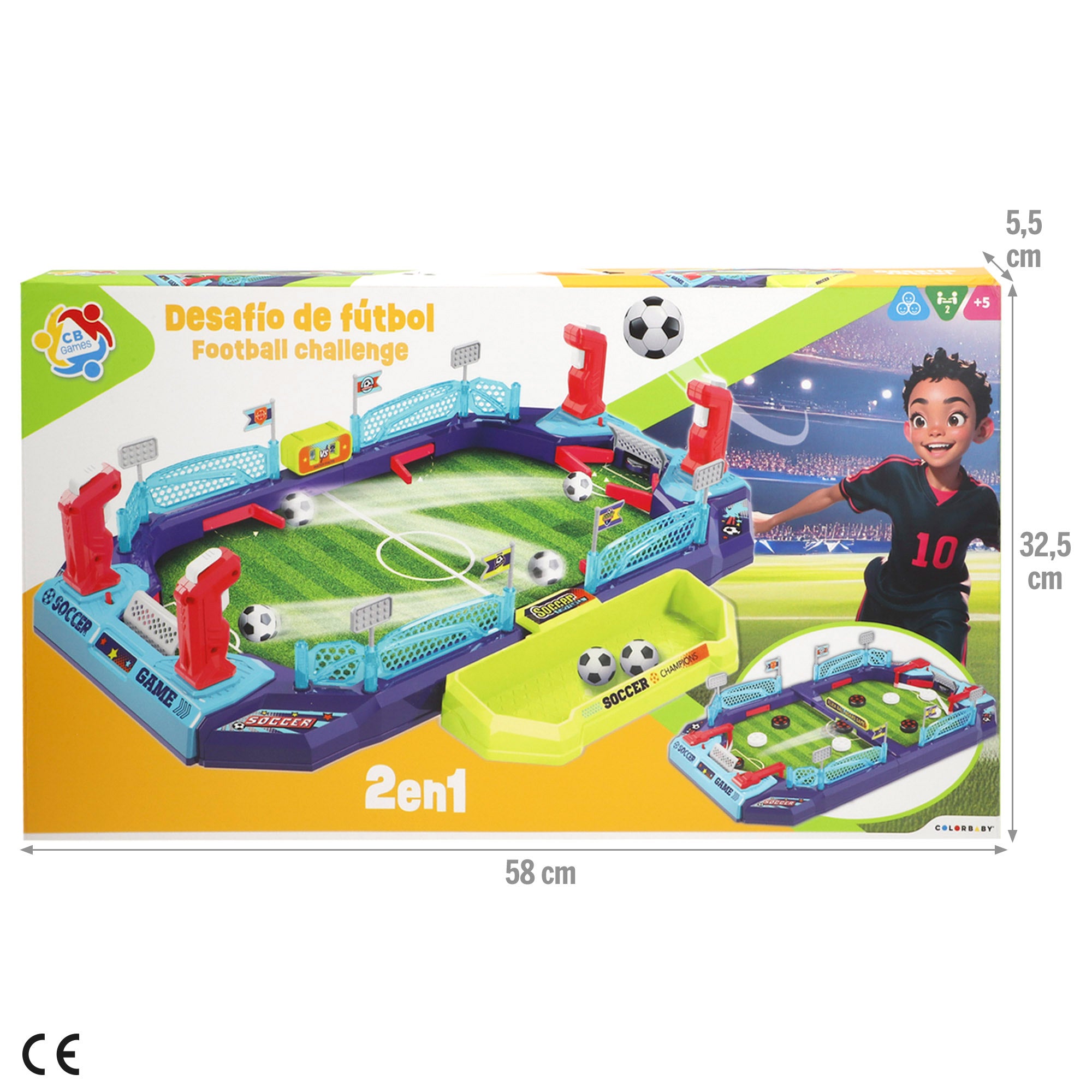 Matraquilhos de mesa + 5 anos CB Games