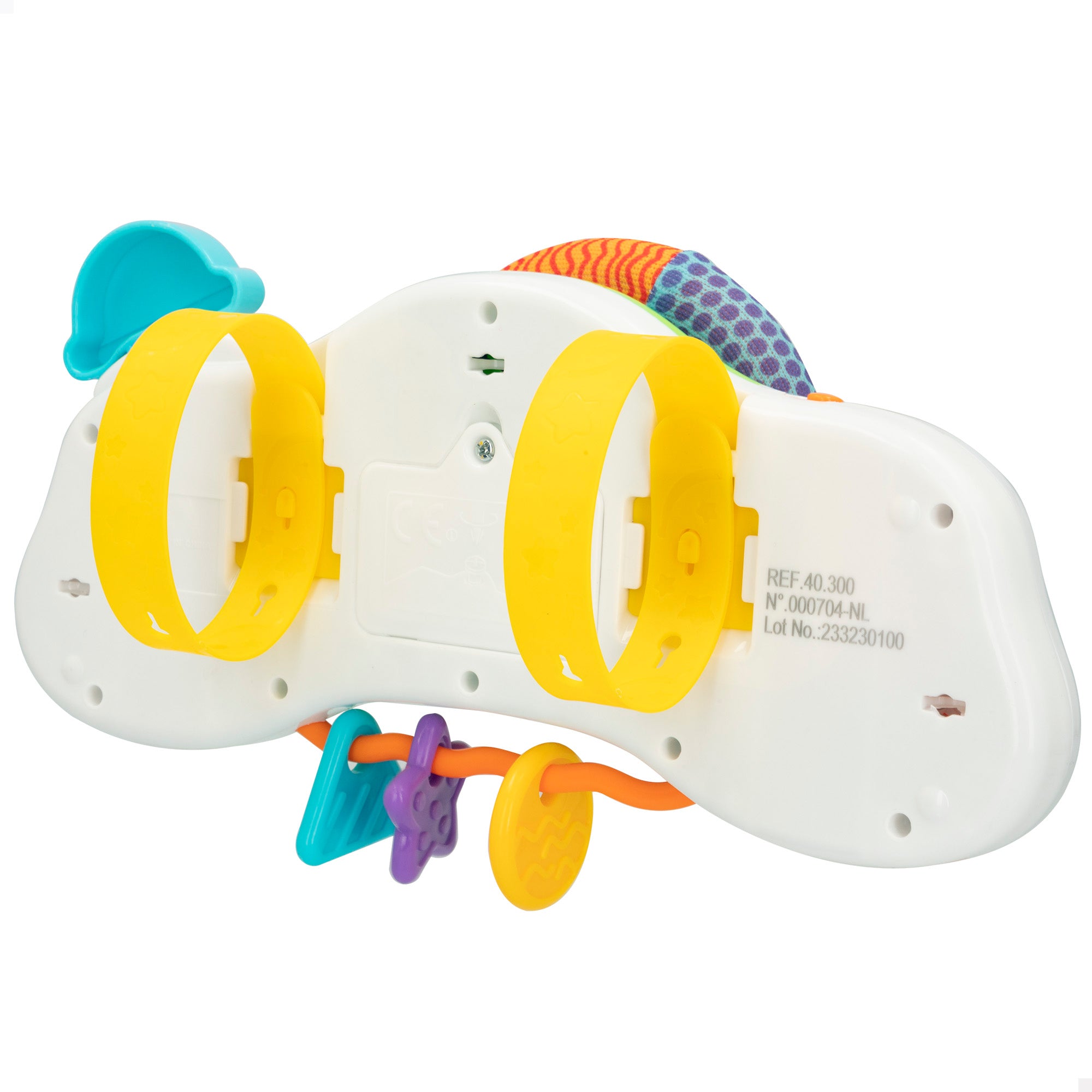 Volante interativo Winfun para carrinho de bebé