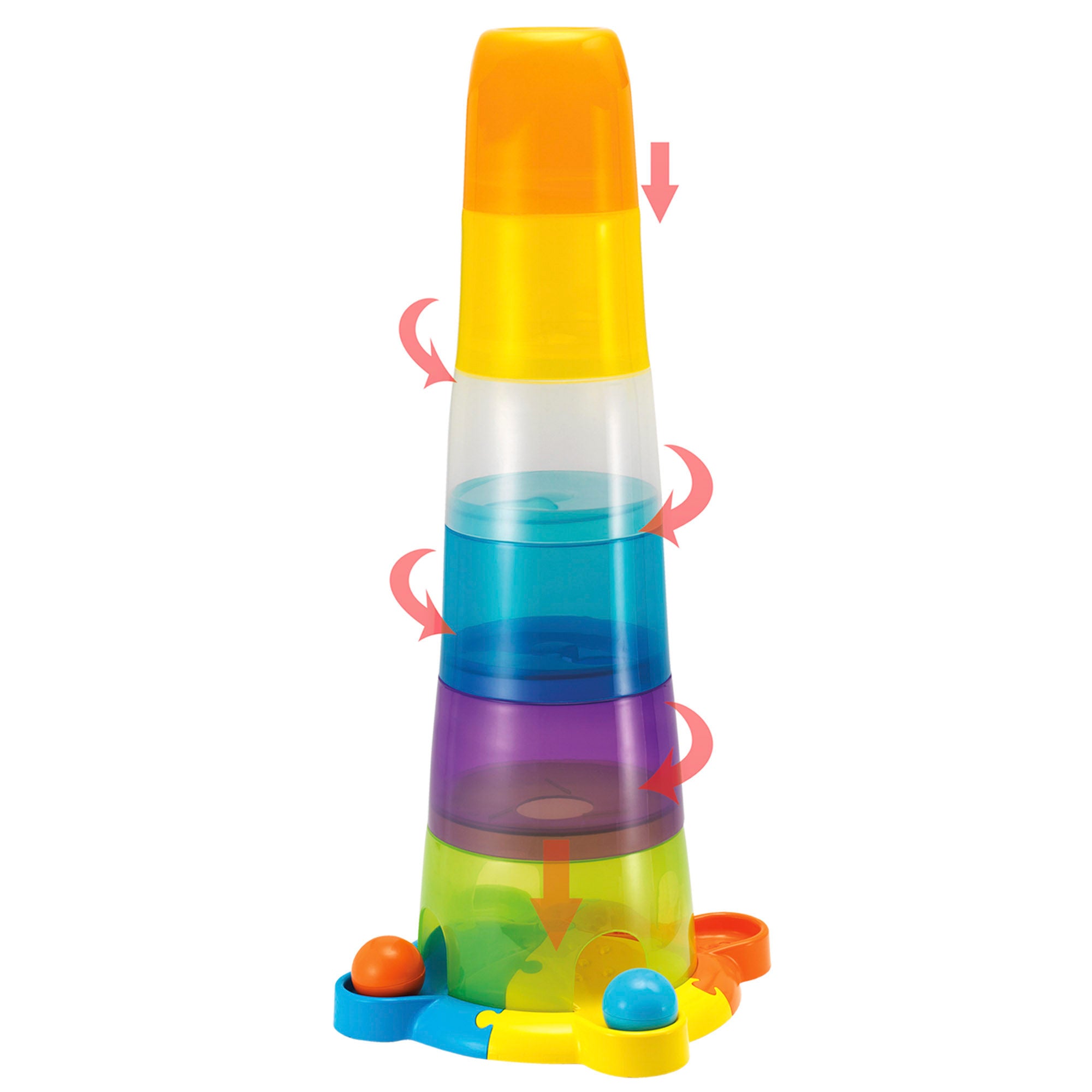 Jogo de Torre de Empilhar com Bolas Winfun